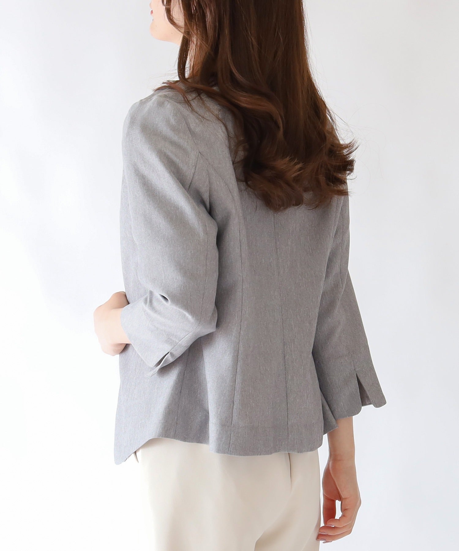ライトグレー model:159cm 着用サイズ:M