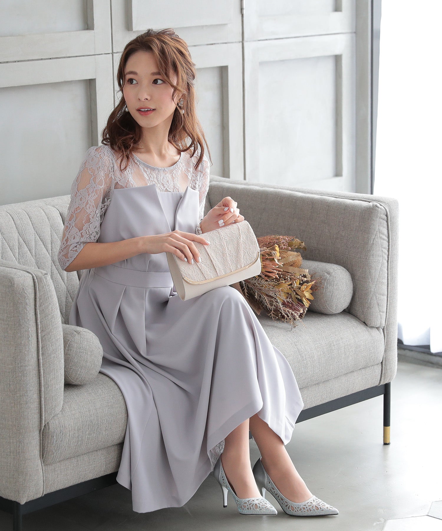 ラベンダー model:163cm 着用サイズ:M