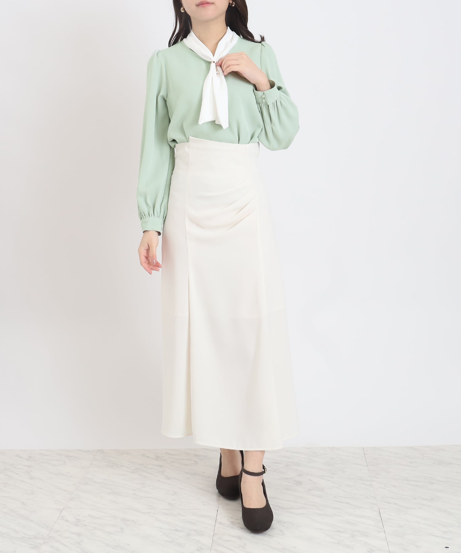 ミント model:156 着用サイズ:S