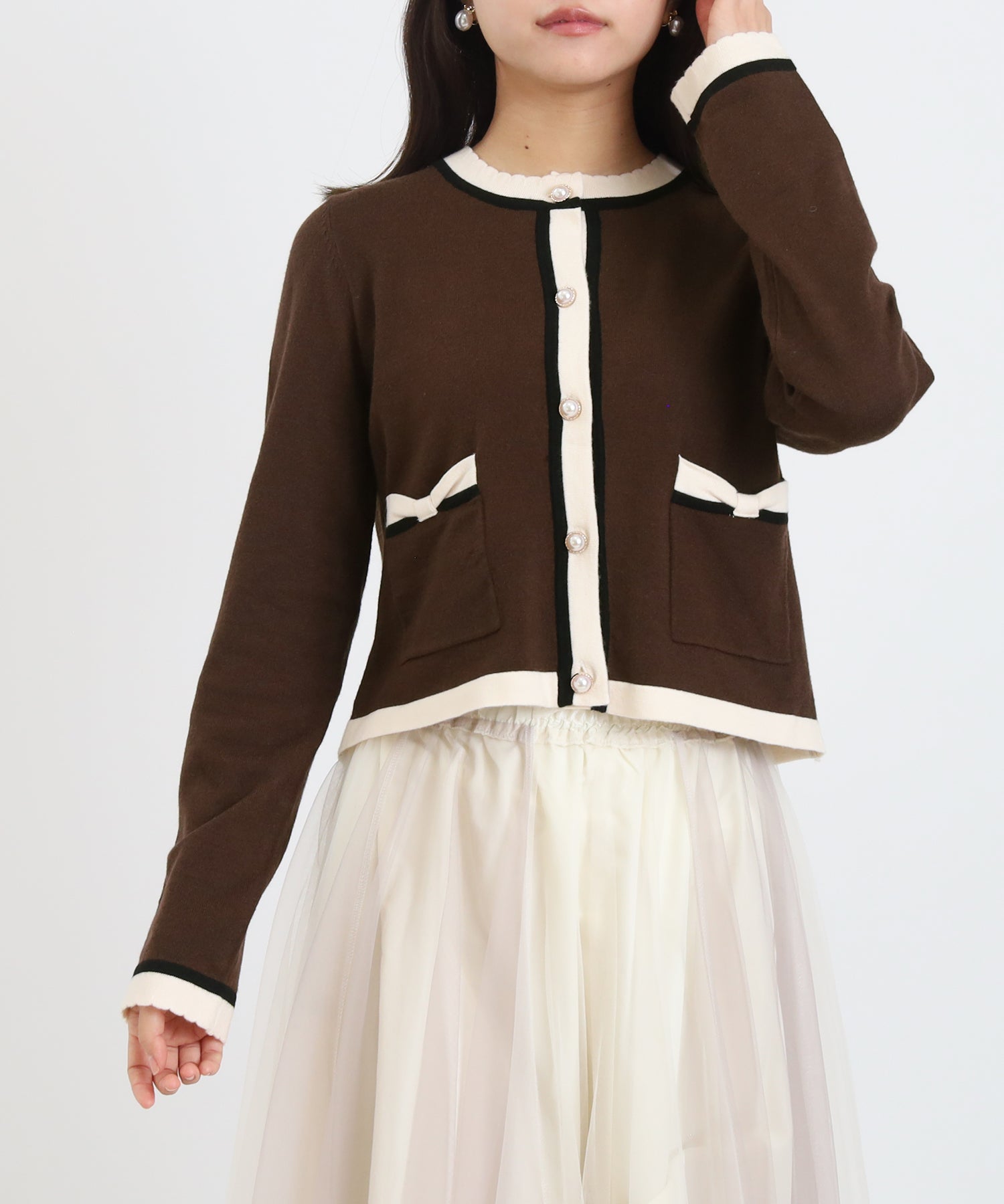 ブラウン model:156 着用サイズ:M