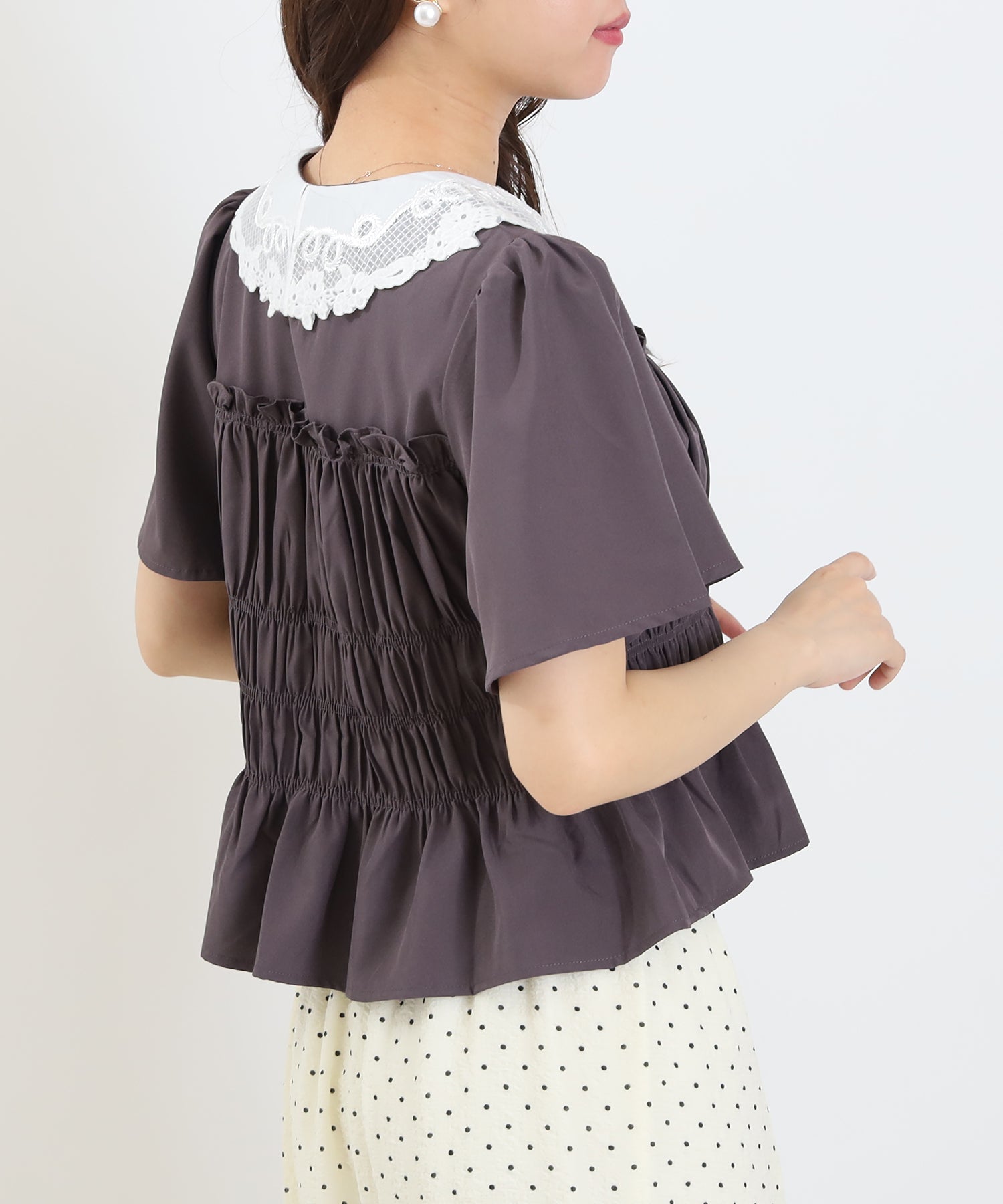 ブラウン model:156cm 着用サイズ:M