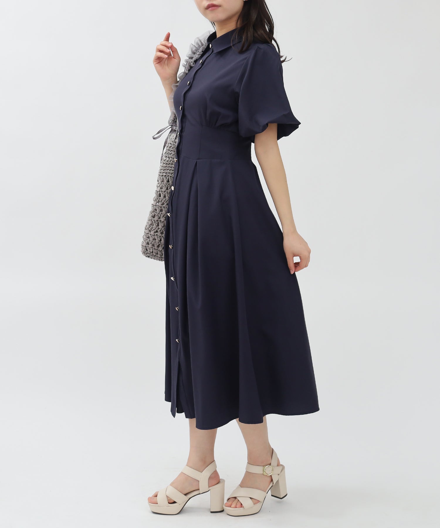 ネイビー model:156 着用サイズ:M