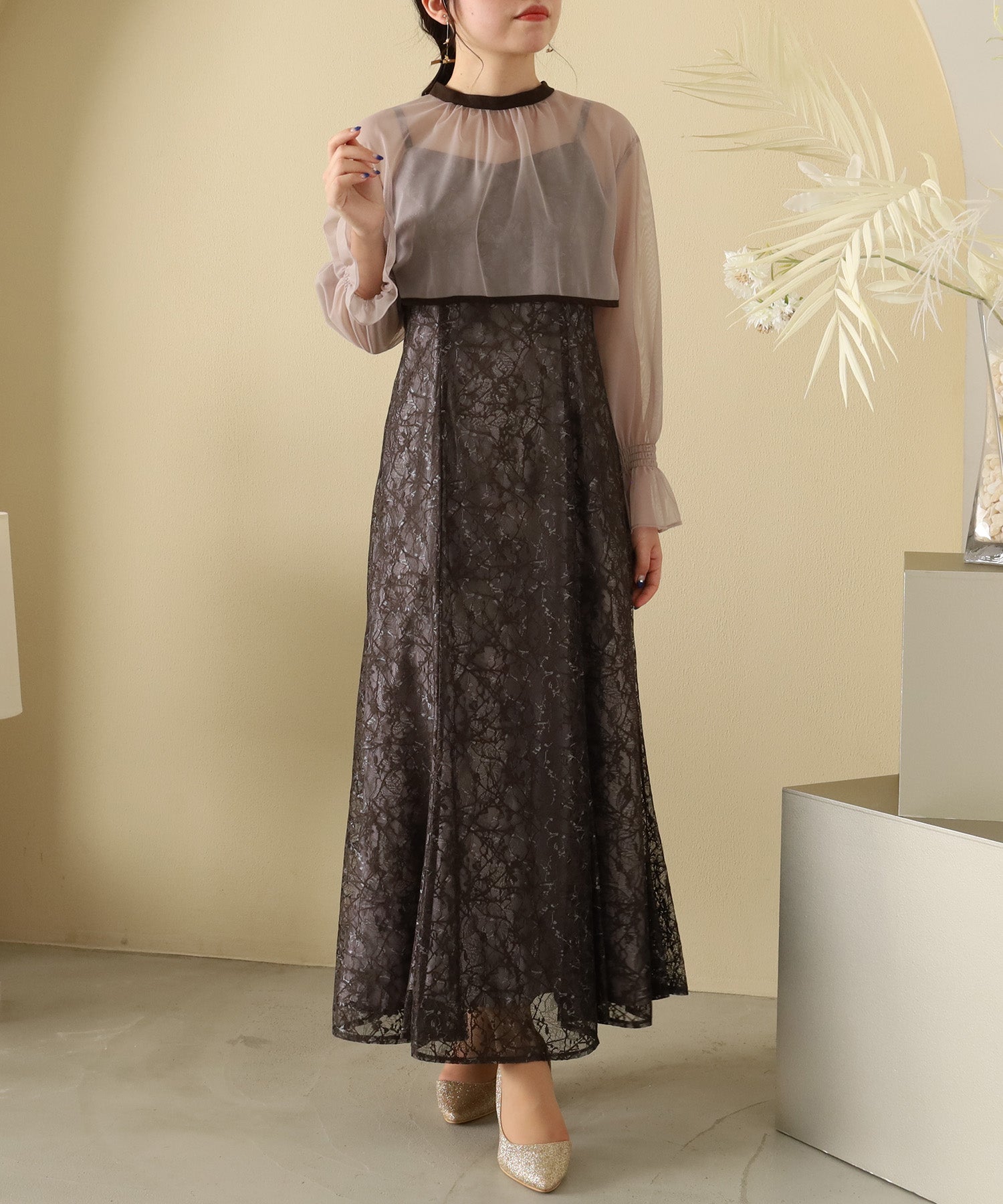 ブラウン model:156cm 着用サイズ:M