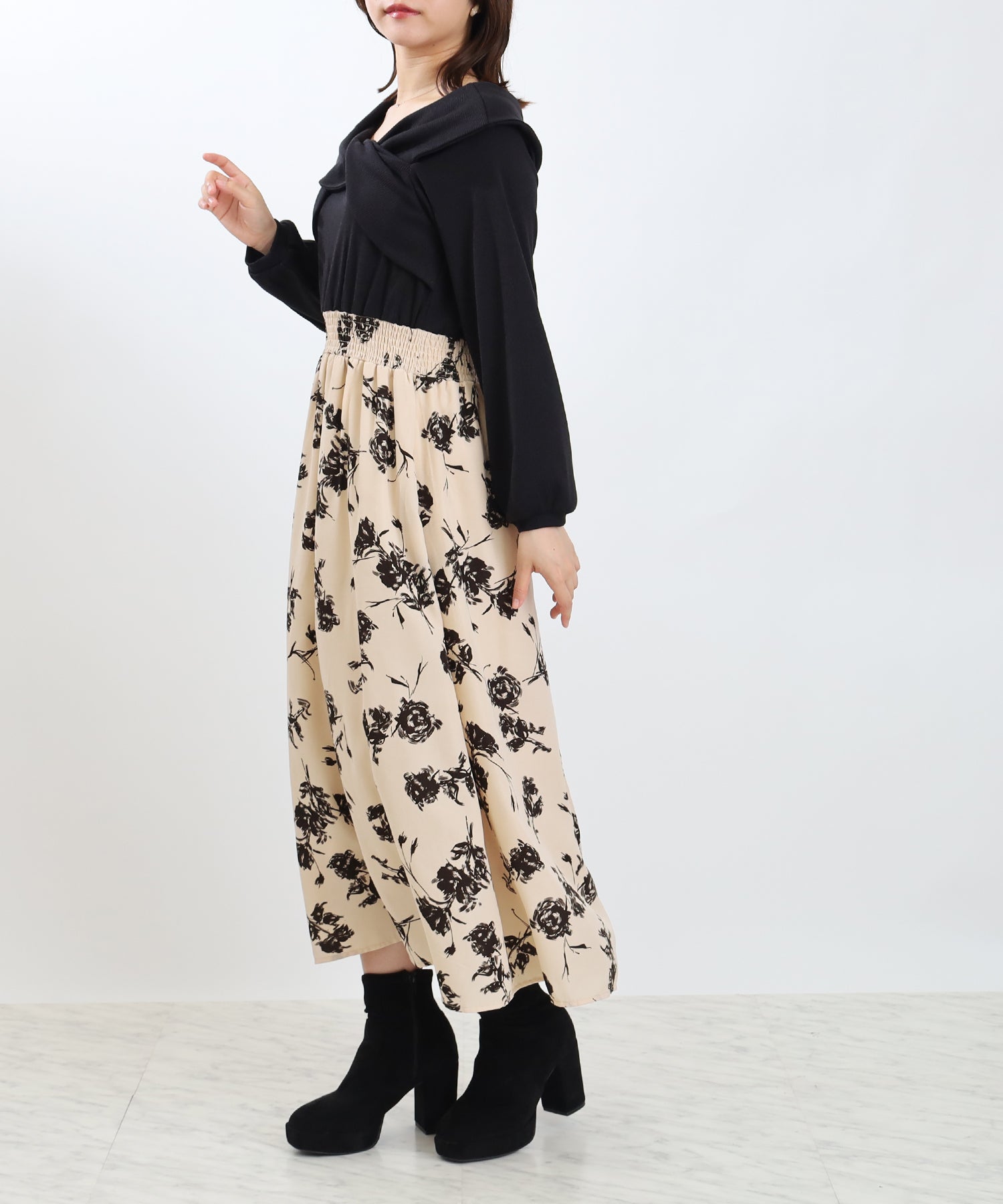 ブラック model:156 着用サイズ:M
