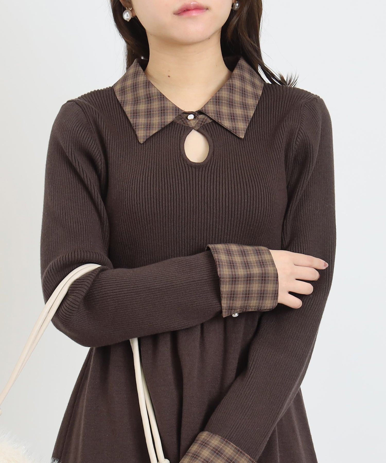 ブラウン model:156cm 着用サイズ:M