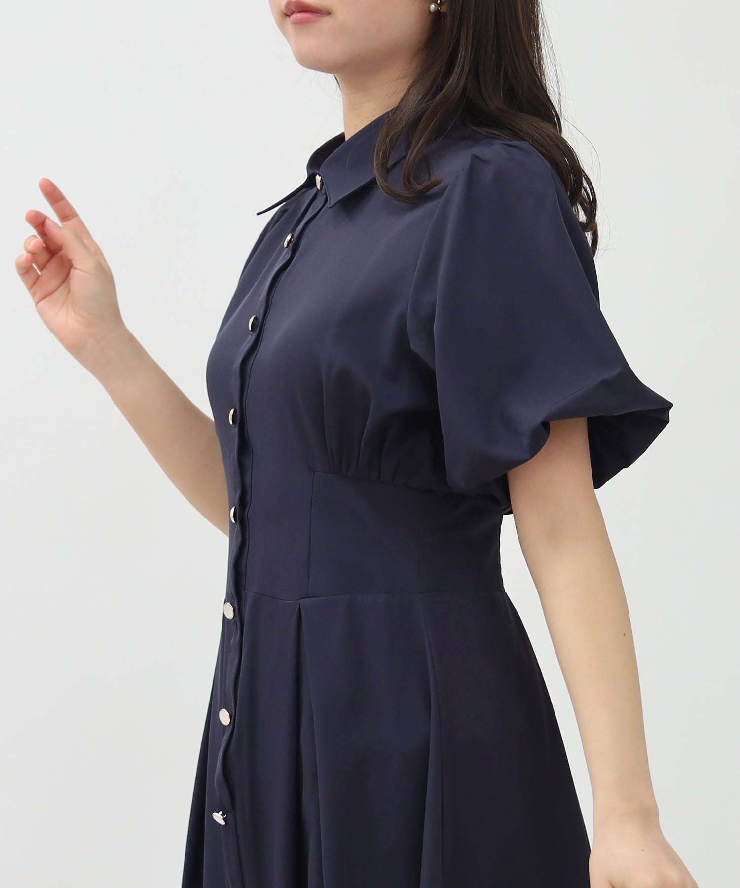 ネイビー model:156 着用サイズ:M