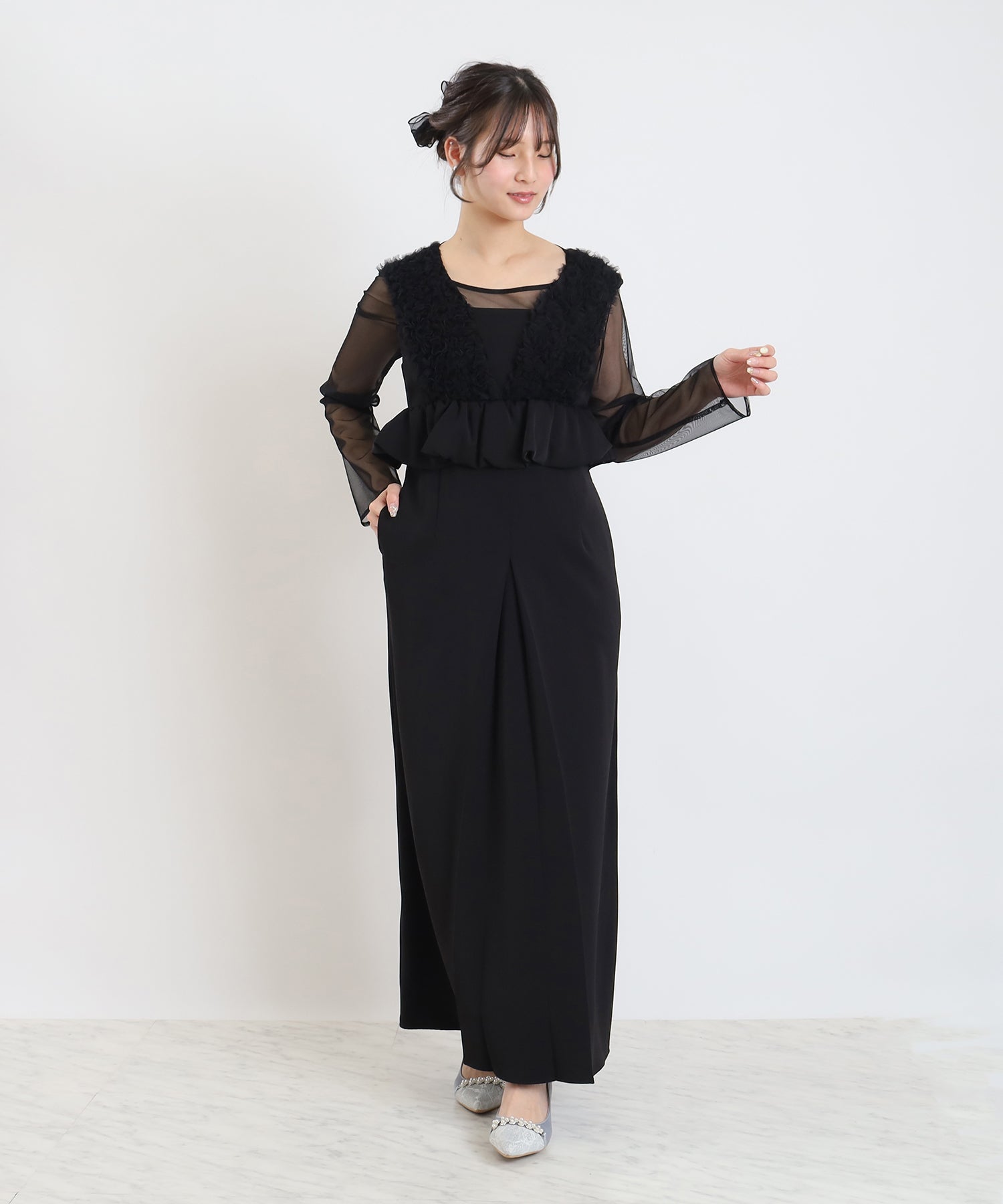 ブラック model:160 着用サイズ:M