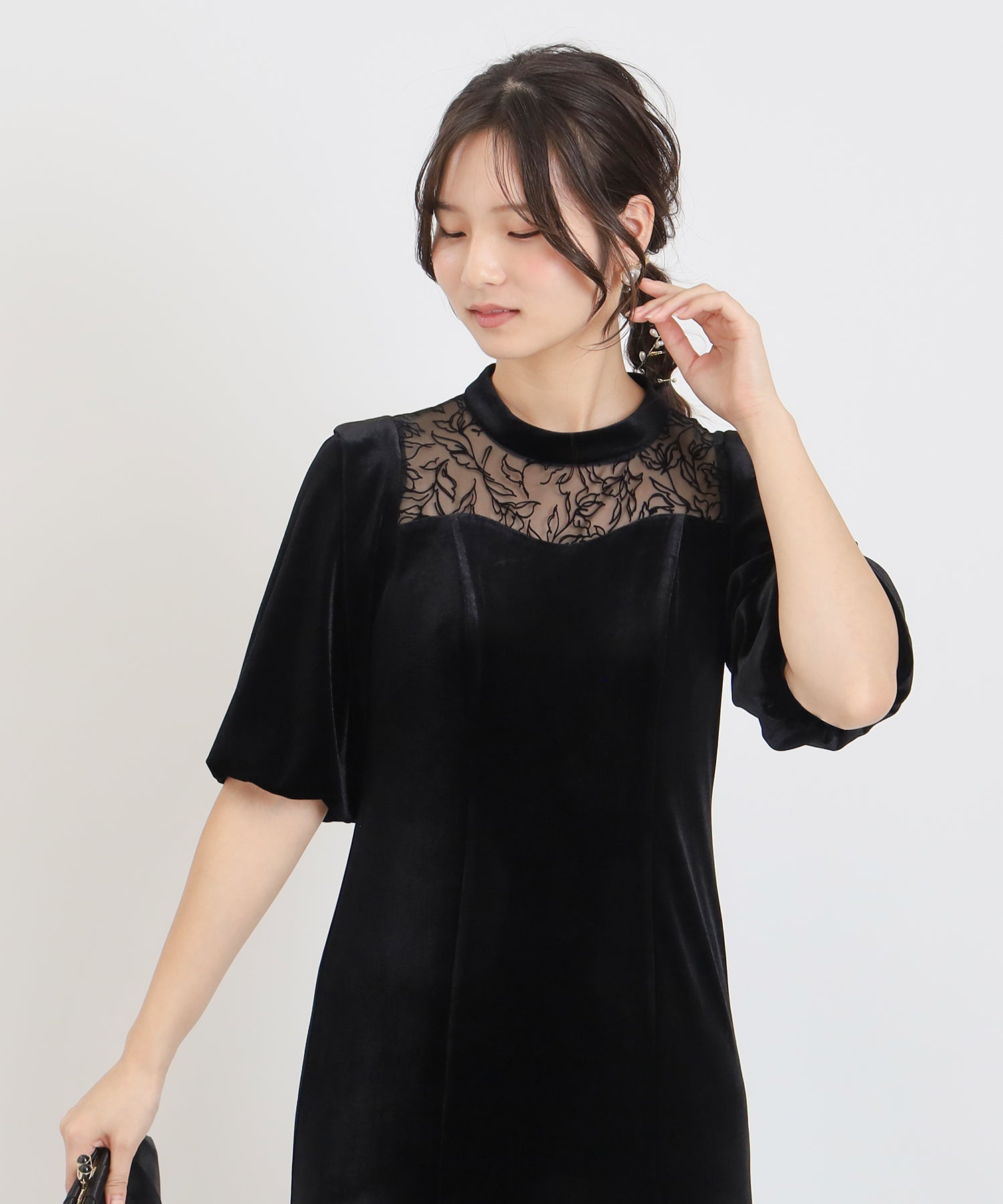 ブラック model:160㎝ 着用サイズ:M