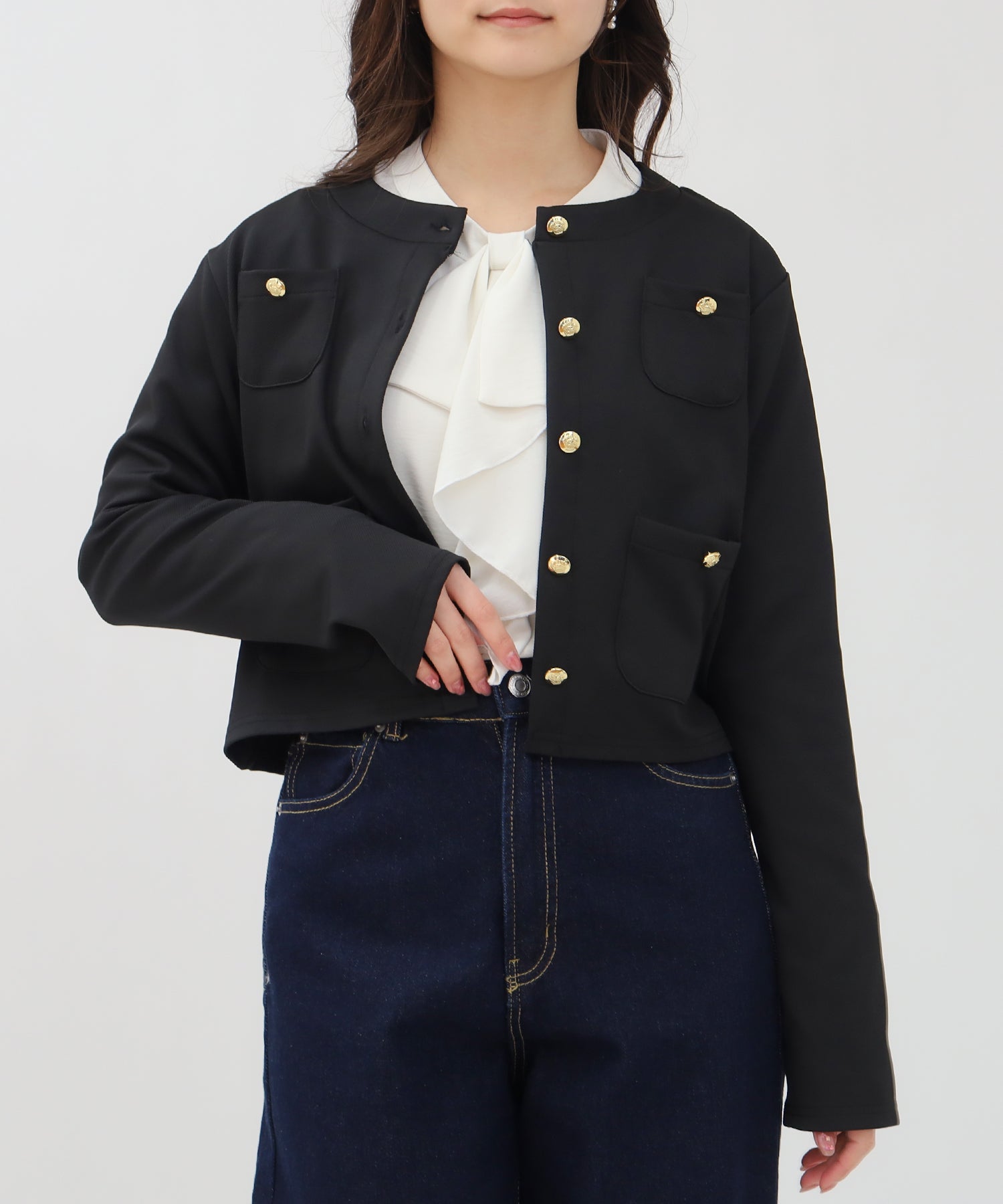 ブラック model:160 着用サイズ:M