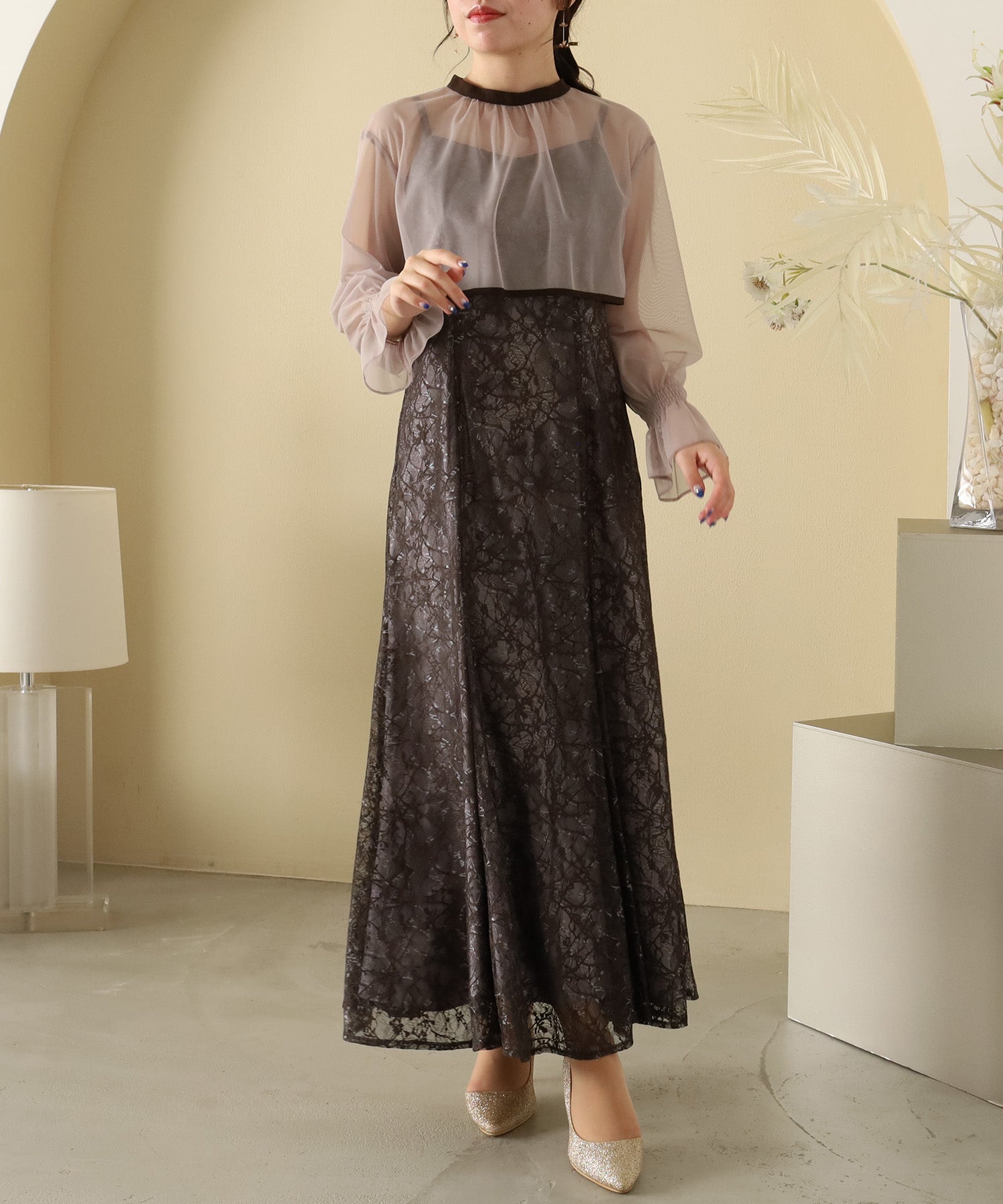 ブラウン model:156cm 着用サイズ:M