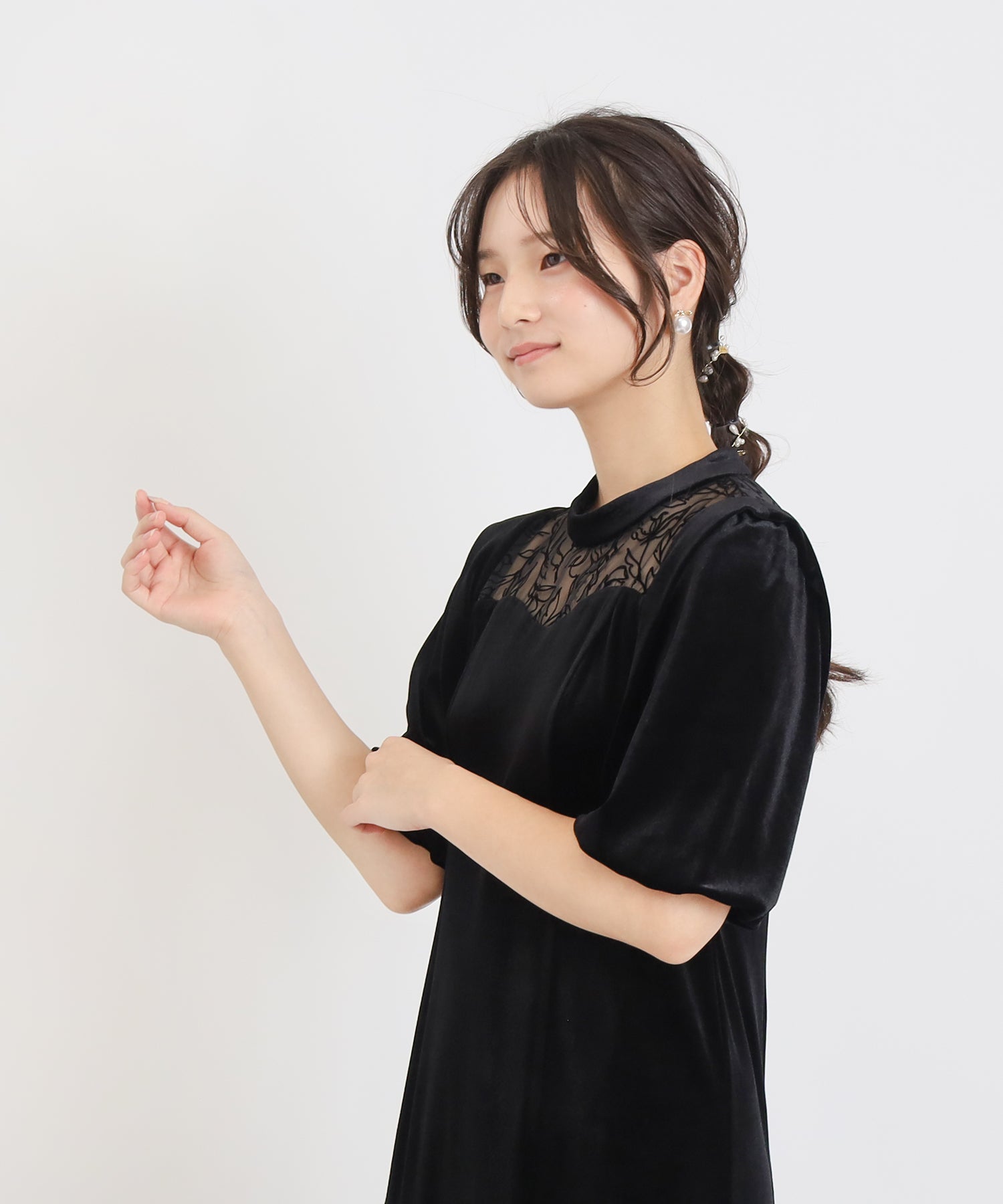 ブラック model:160㎝ 着用サイズ:M