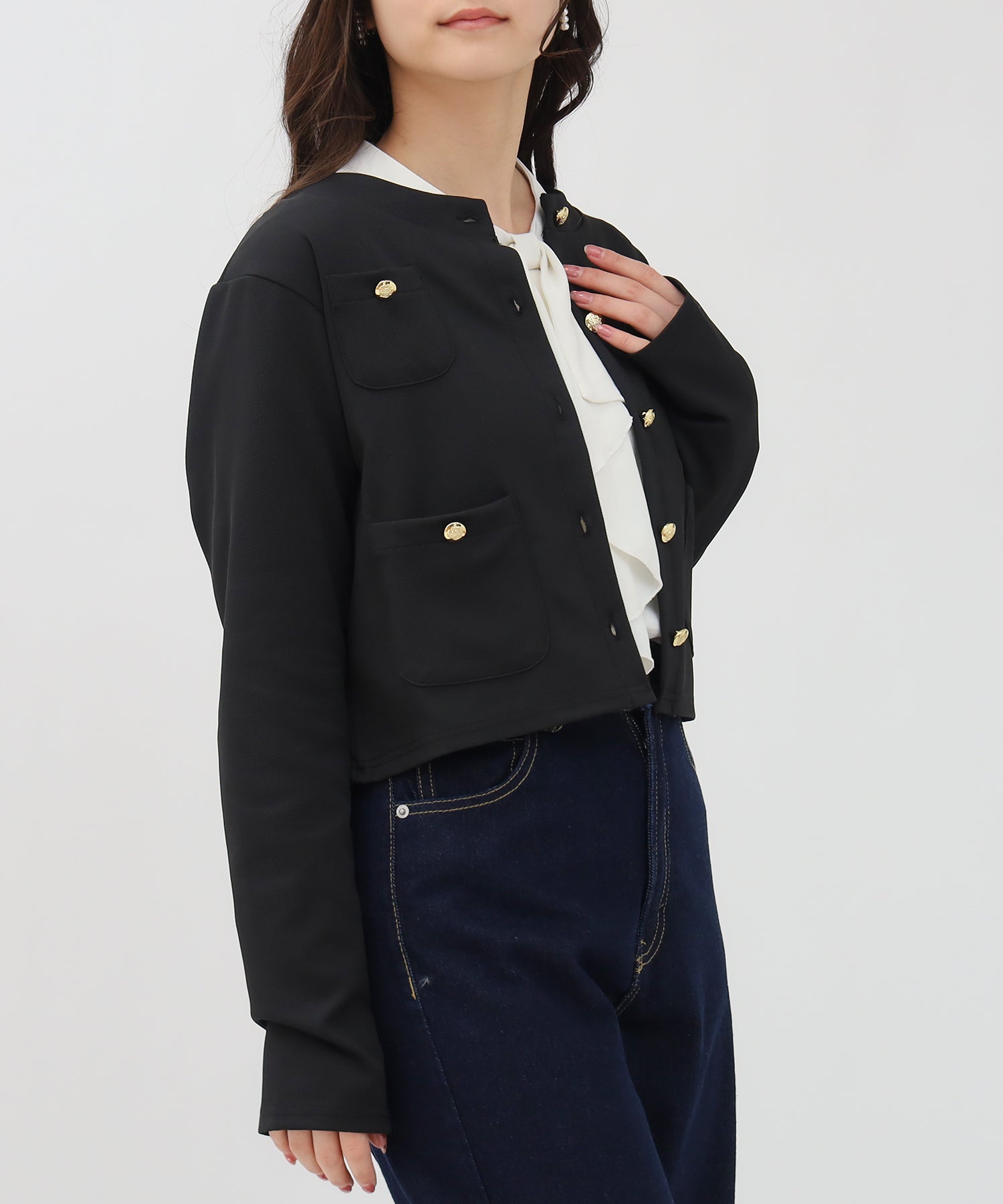 ブラック model:160 着用サイズ:M