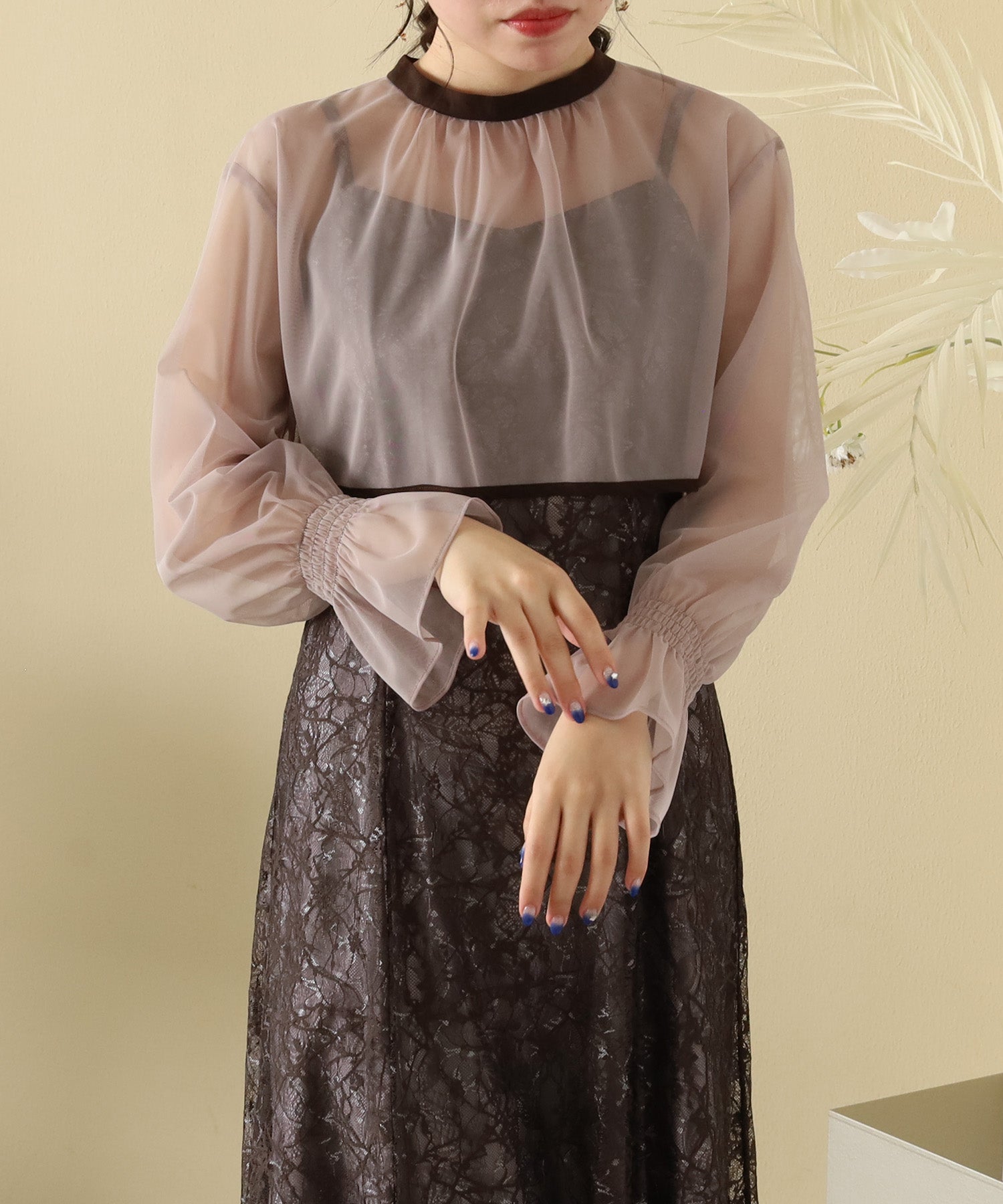 ブラウン model:156cm 着用サイズ:M