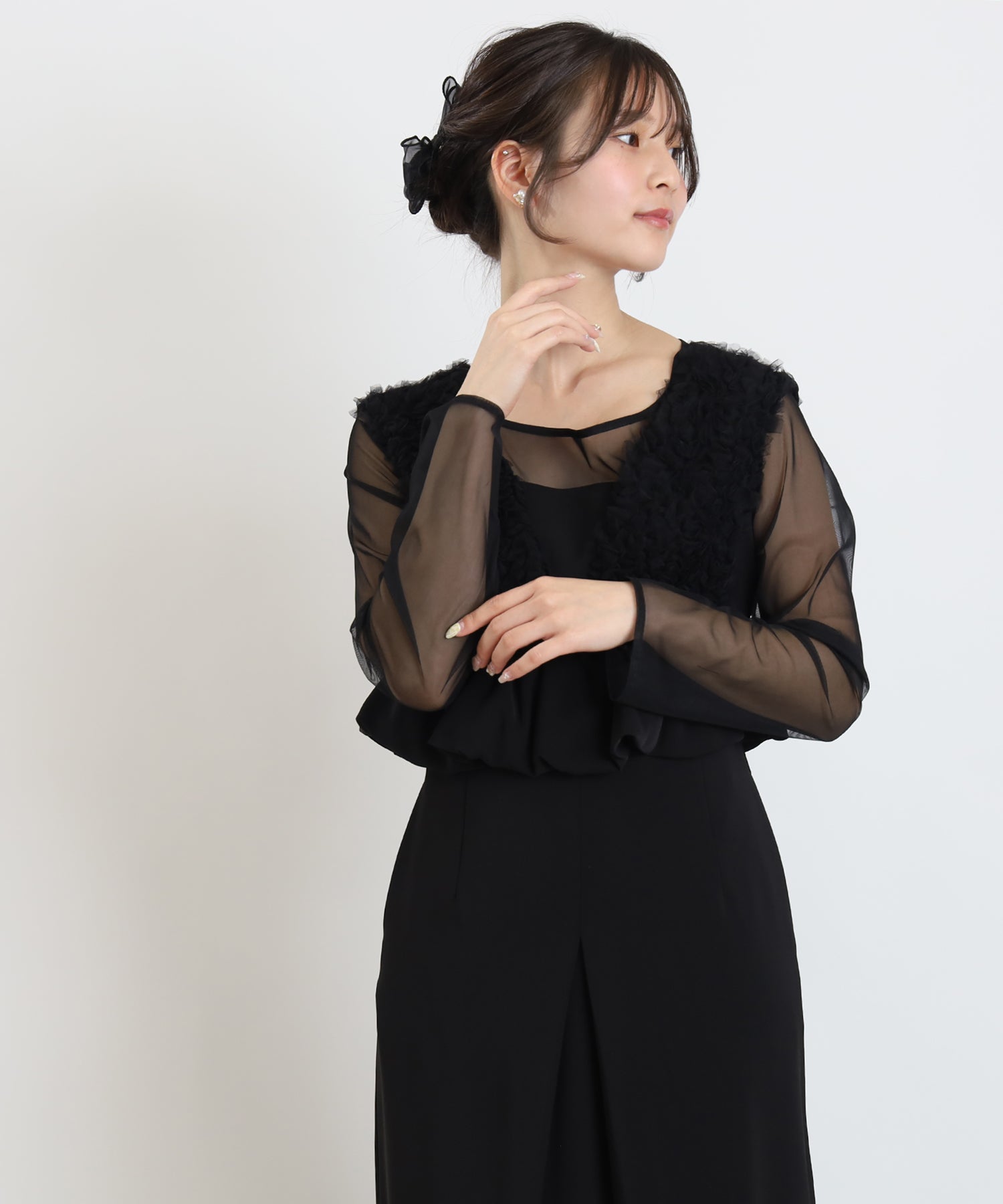 ブラック model:160 着用サイズ:M