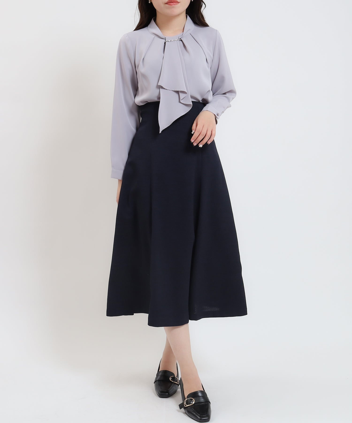 ラベンダー model:156cm 着用サイズ:S