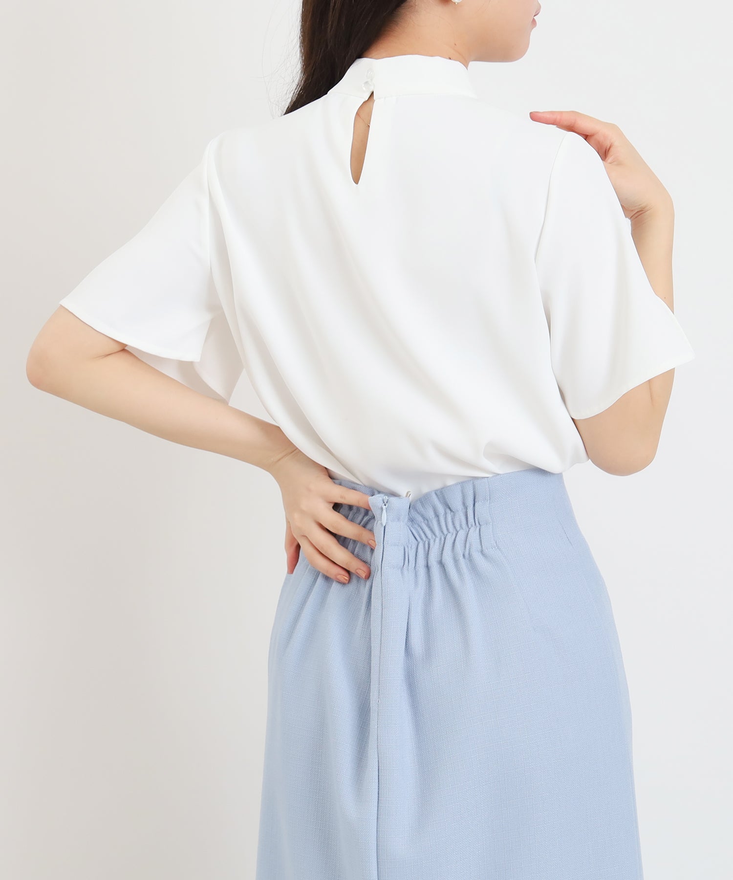 ホワイト model:156cm 着用サイズ:M