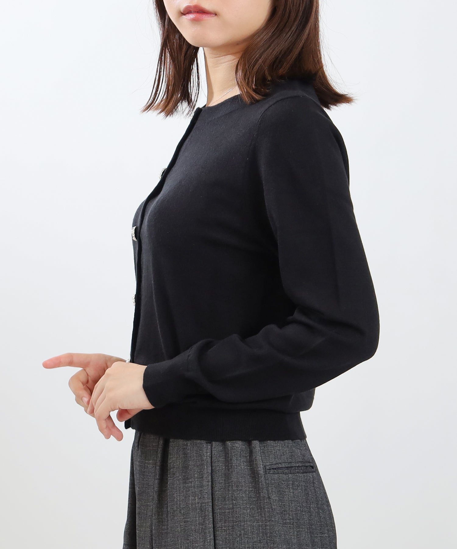 ブラック model:156㎝ 着用サイズ:S
