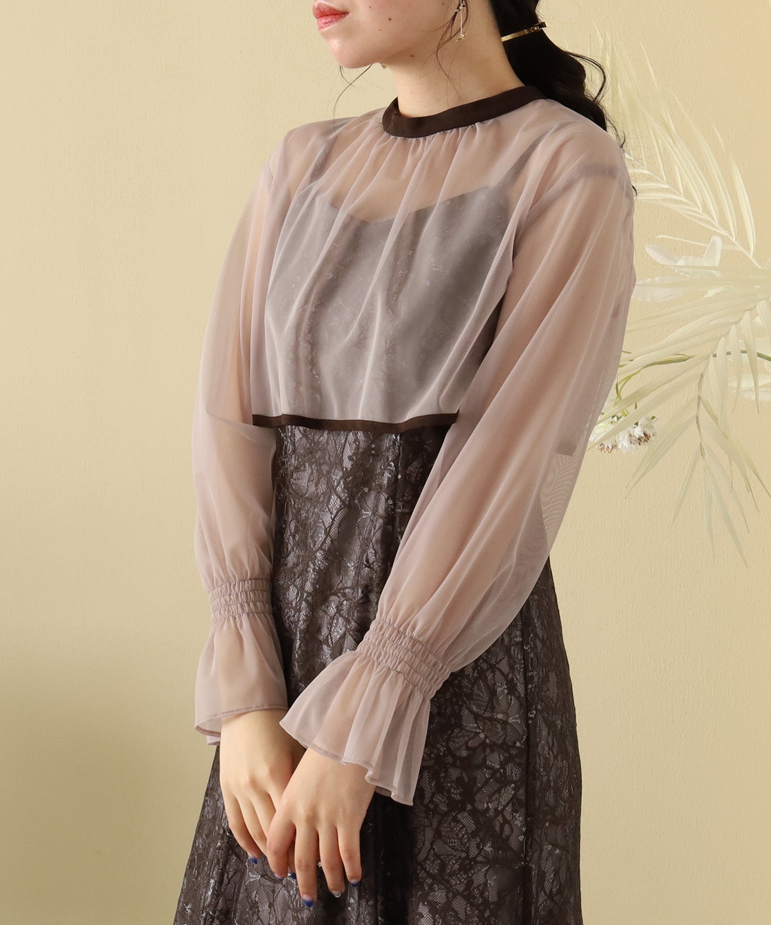 ブラウン model:156cm 着用サイズ:M
