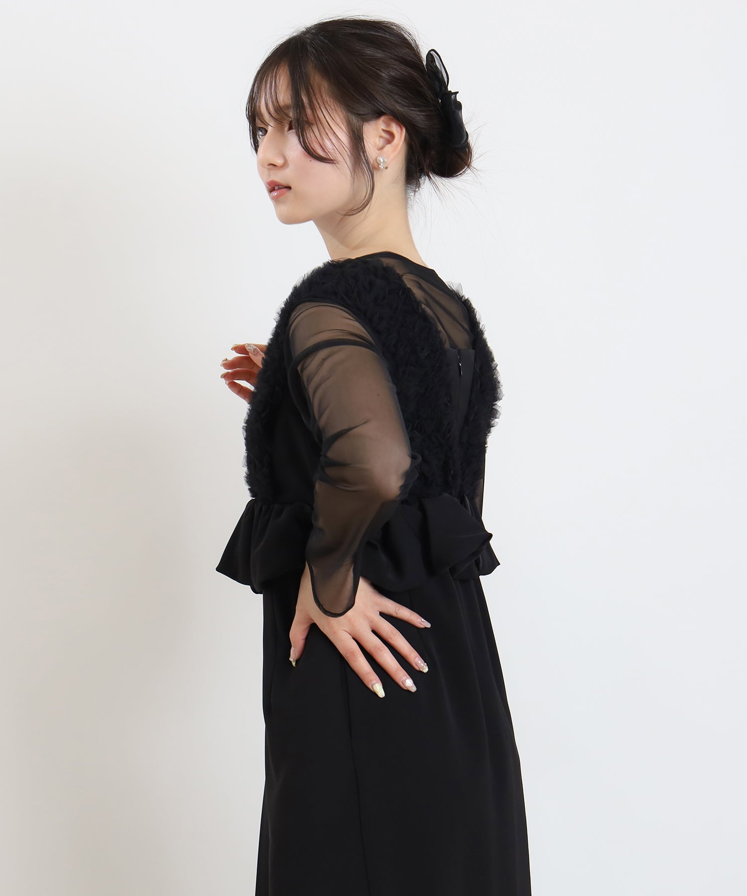 ブラック model:160 着用サイズ:M