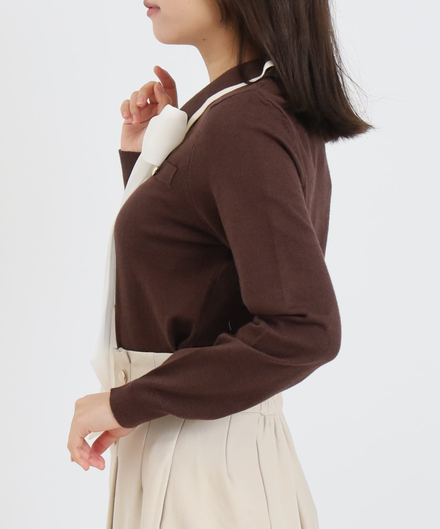 ブラウン model:156cm 着用サイズ:M