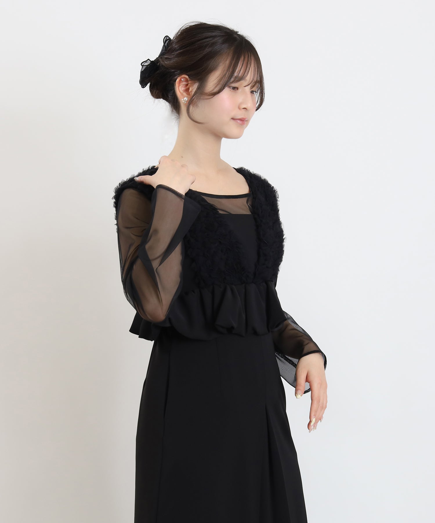 ブラック model:160 着用サイズ:M