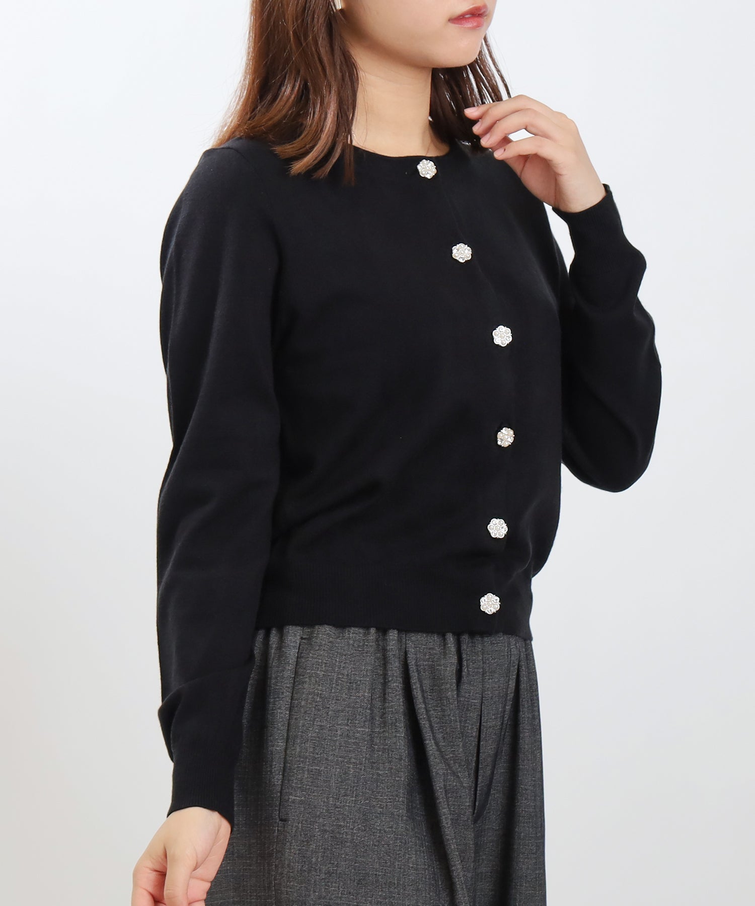 ブラック model:156㎝ 着用サイズ:S