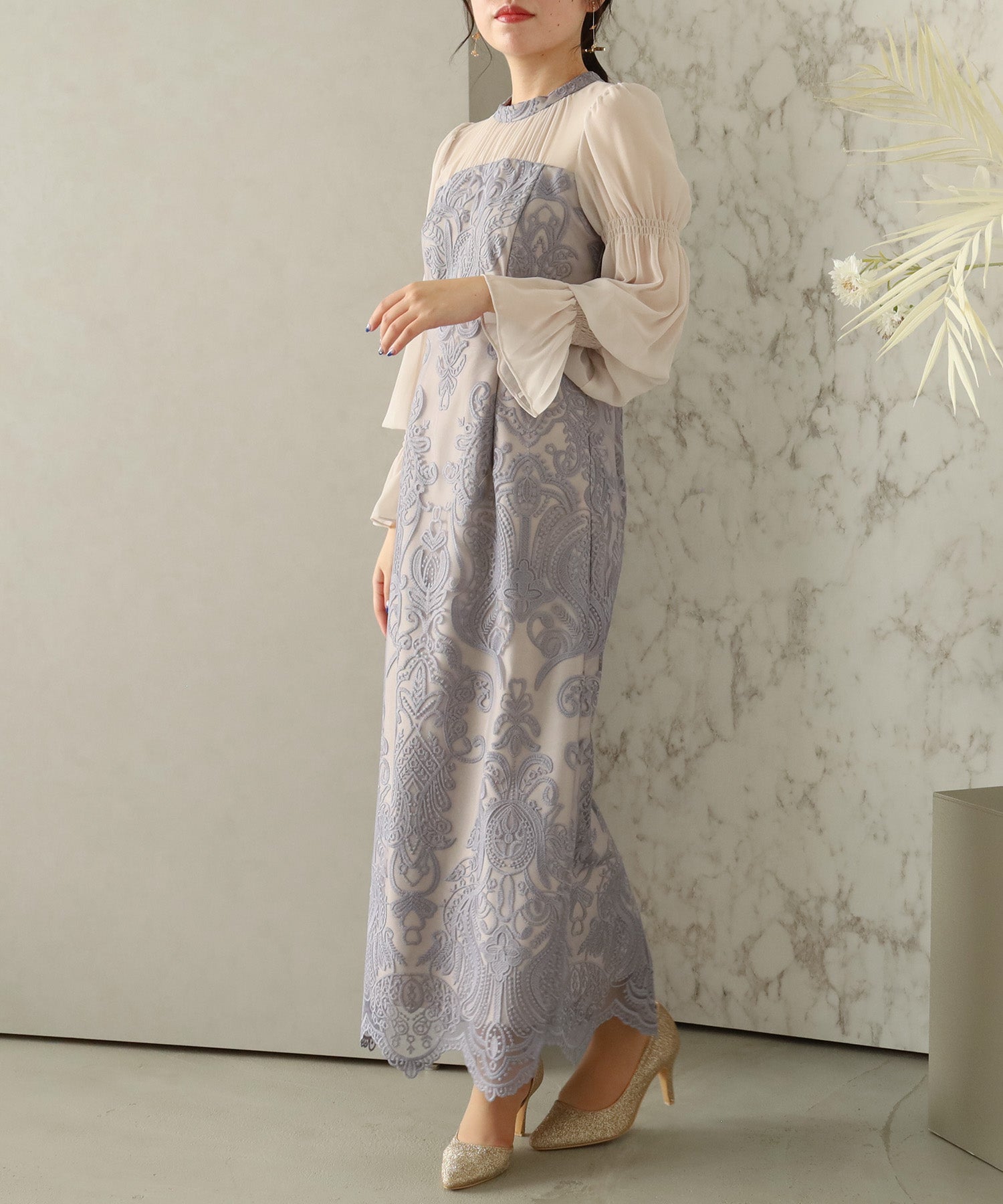 ブルー model:156cm 着用サイズ:M