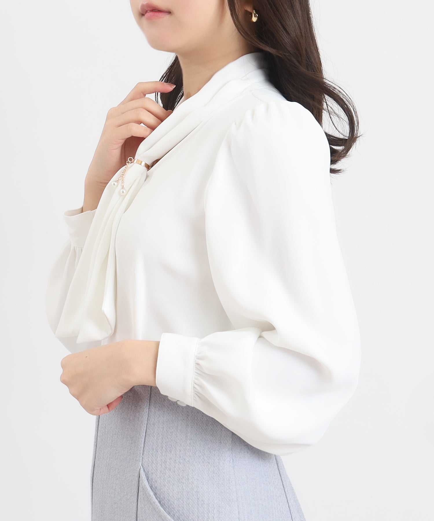 ホワイト model:156 着用サイズ:S