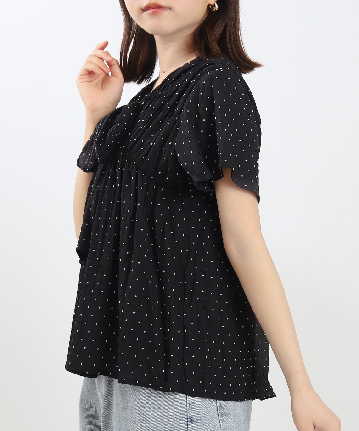 ブラック model:156 着用サイズ:M