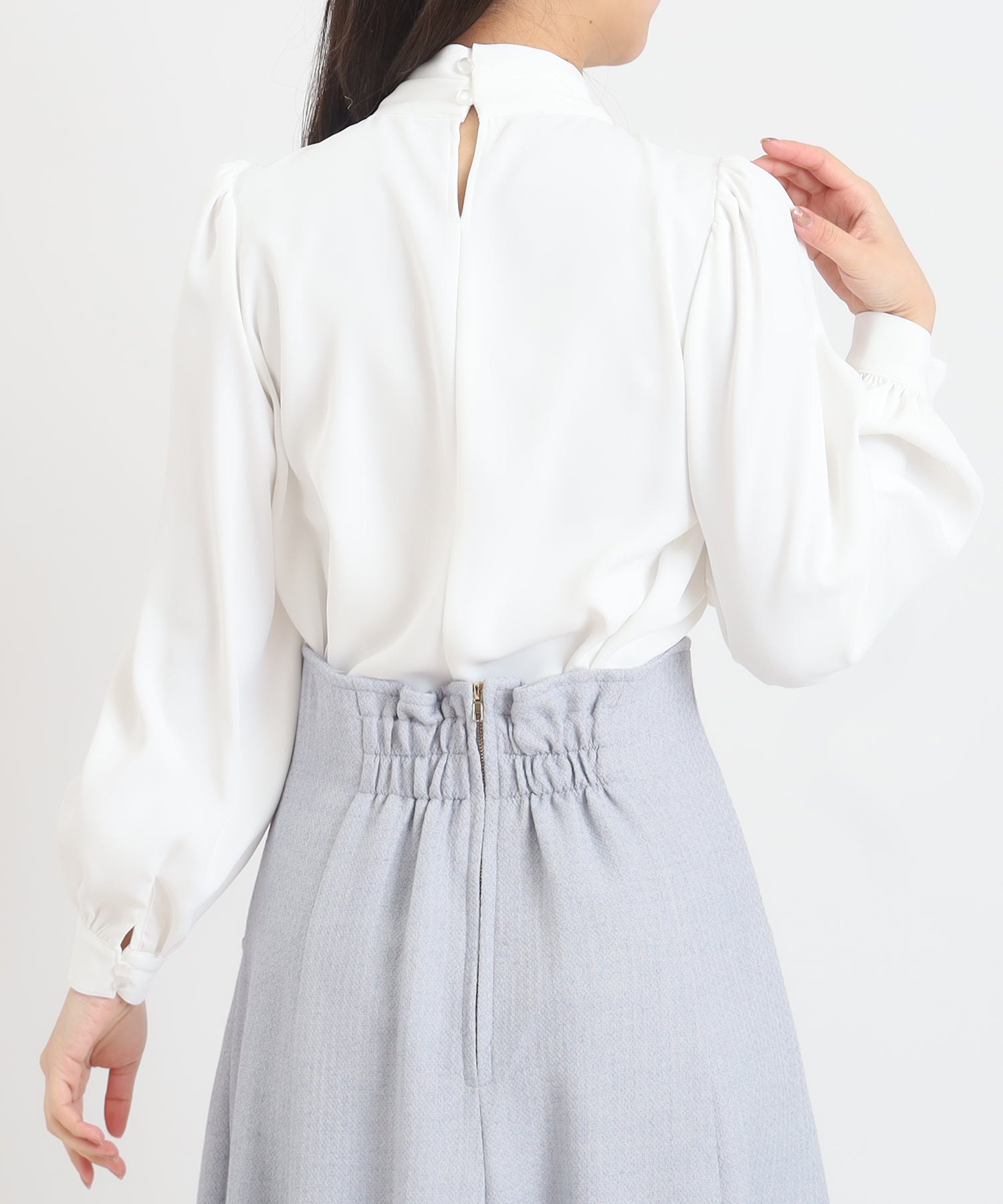 ホワイト model:156 着用サイズ:S