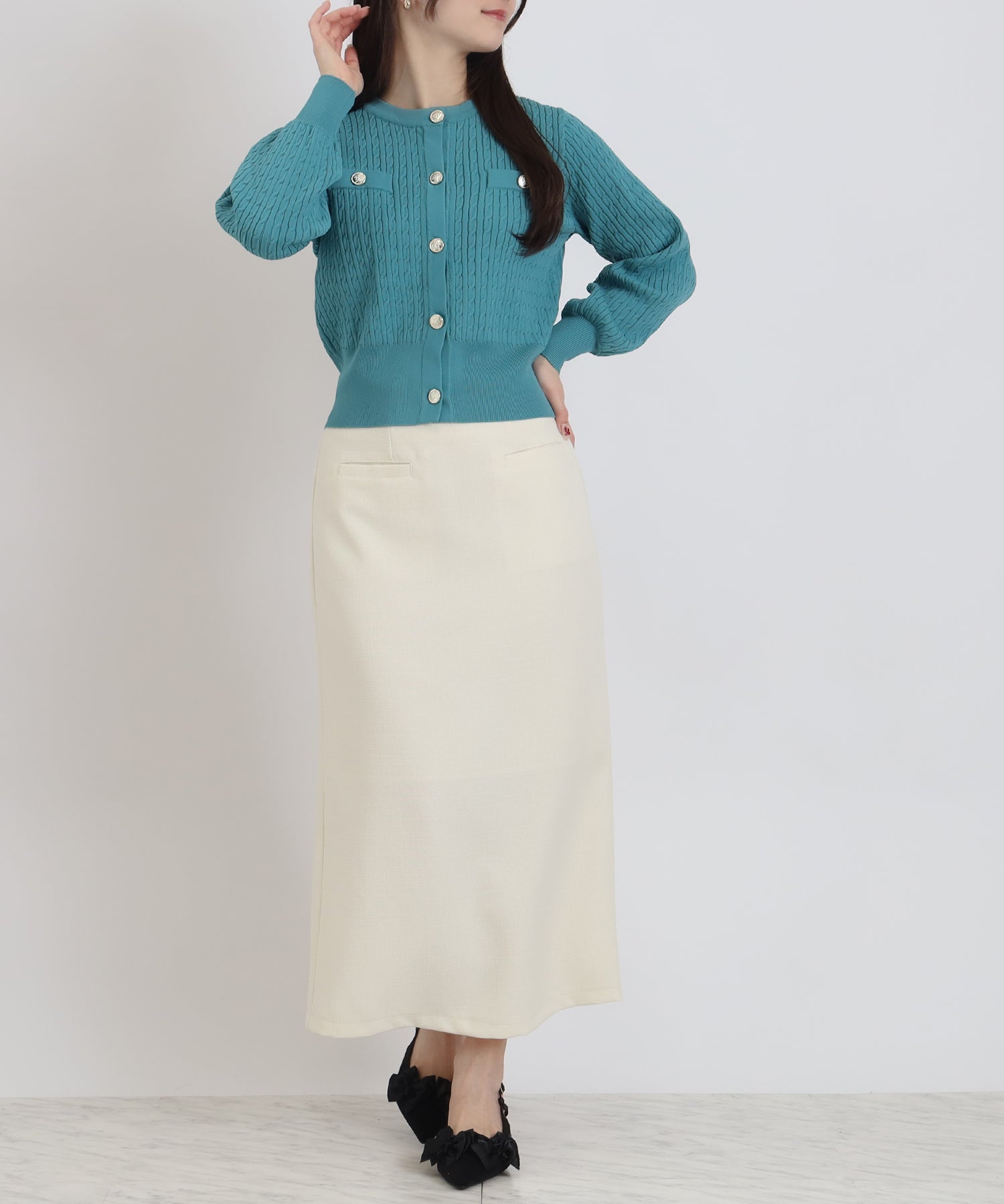 ベージュ model:160 着用サイズ:M
