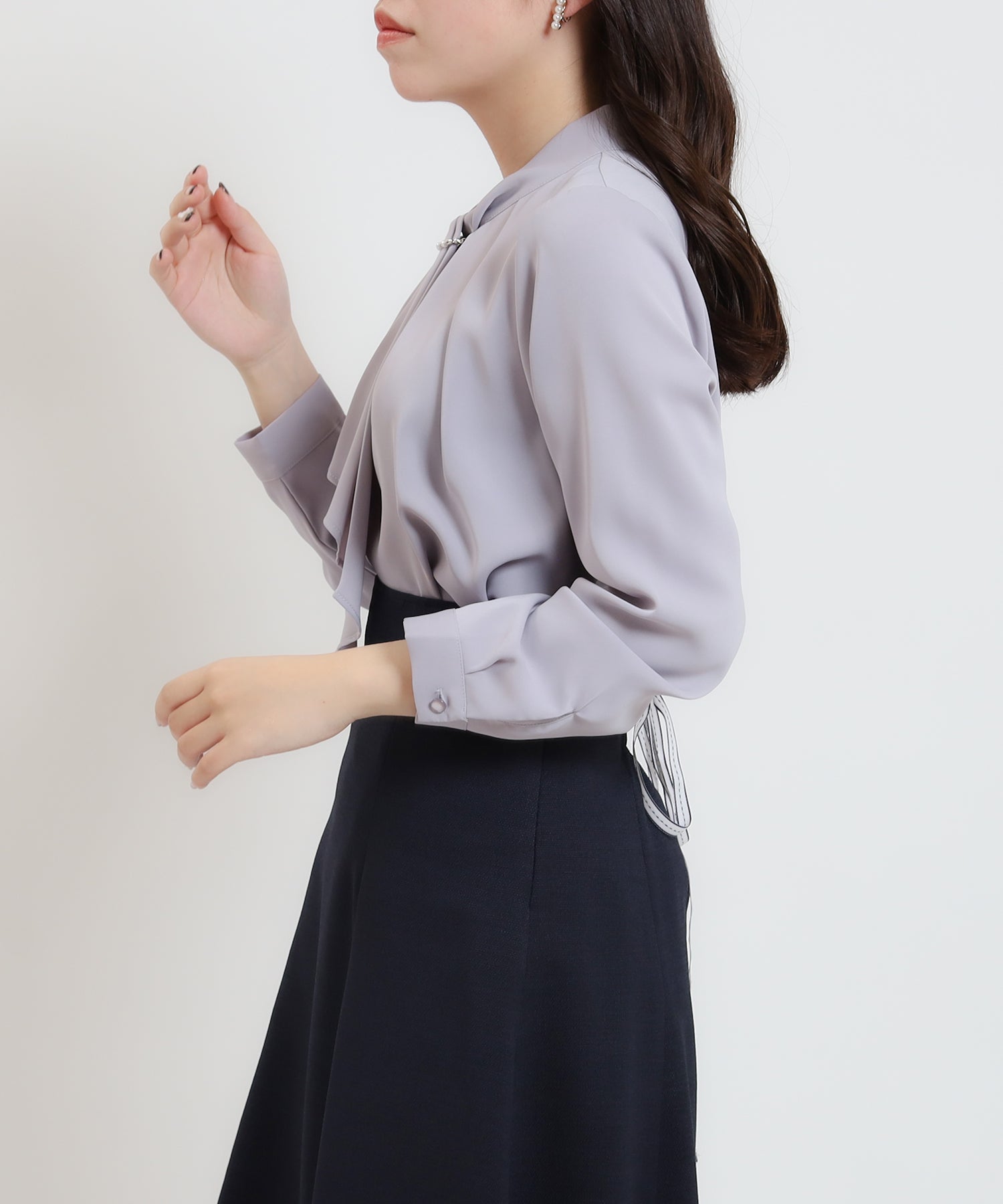 ラベンダー model:156cm 着用サイズ:S