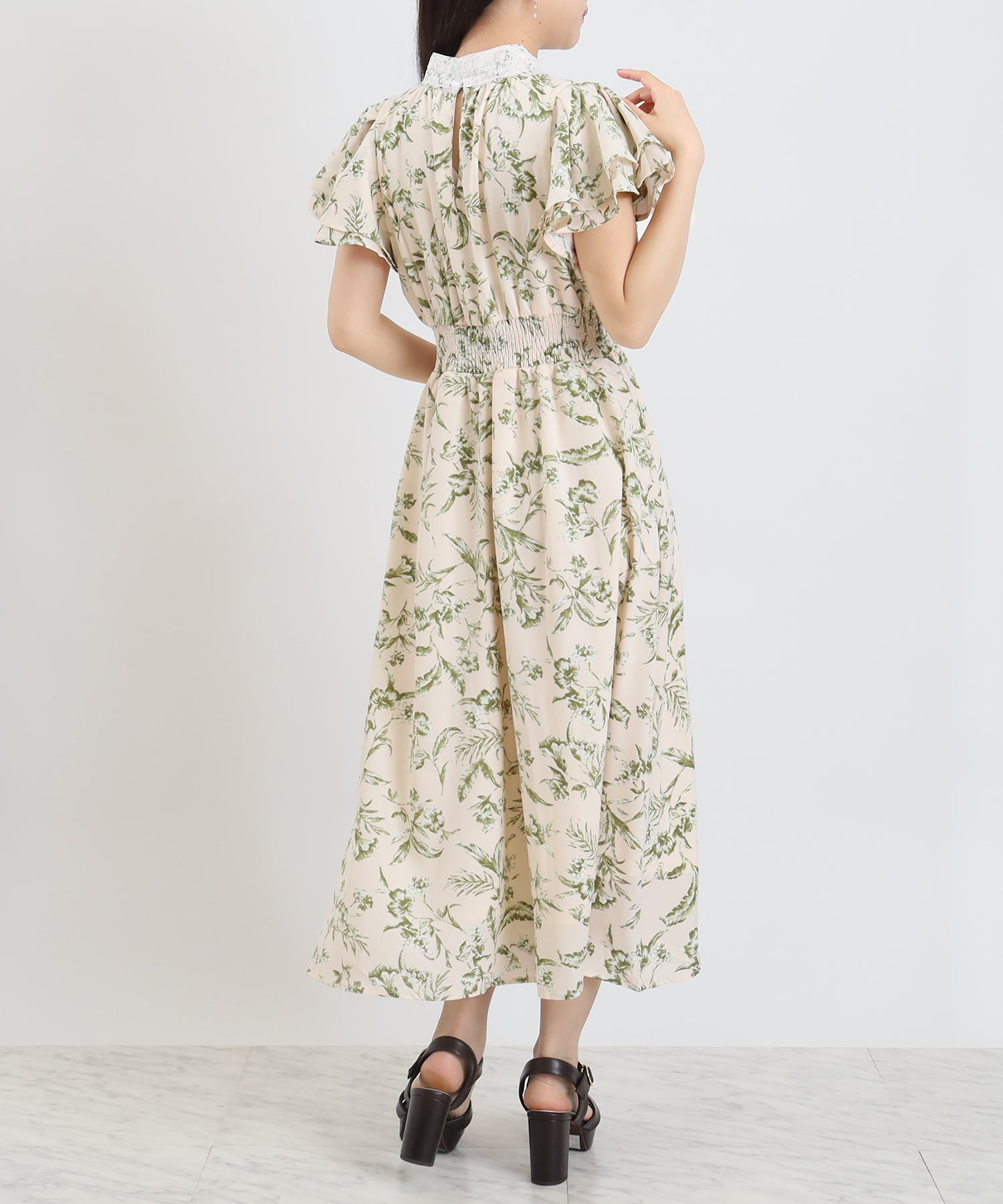 ベージュ model:156cm 着用サイズ:S