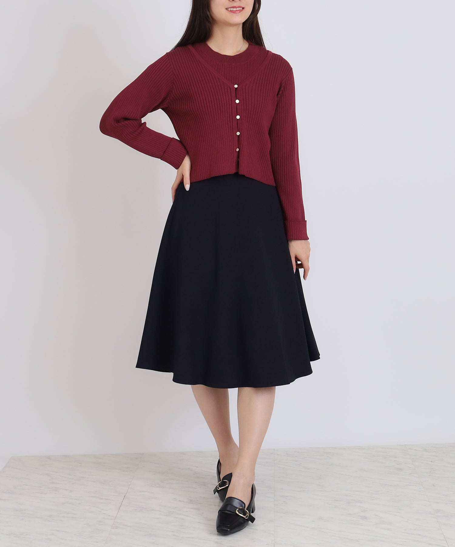 ワイン model:160 着用サイズ:M