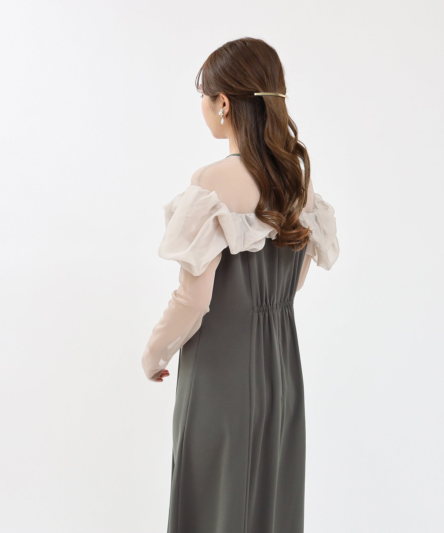 ライトグレー model:155 着用サイズ:M