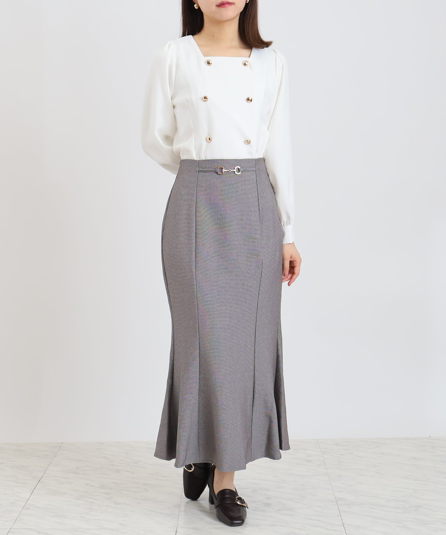 ホワイト model:156cm 着用サイズ:S