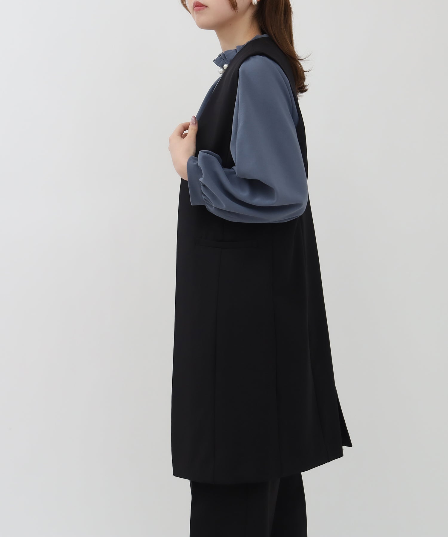 ブラック model:161 着用サイズ:M