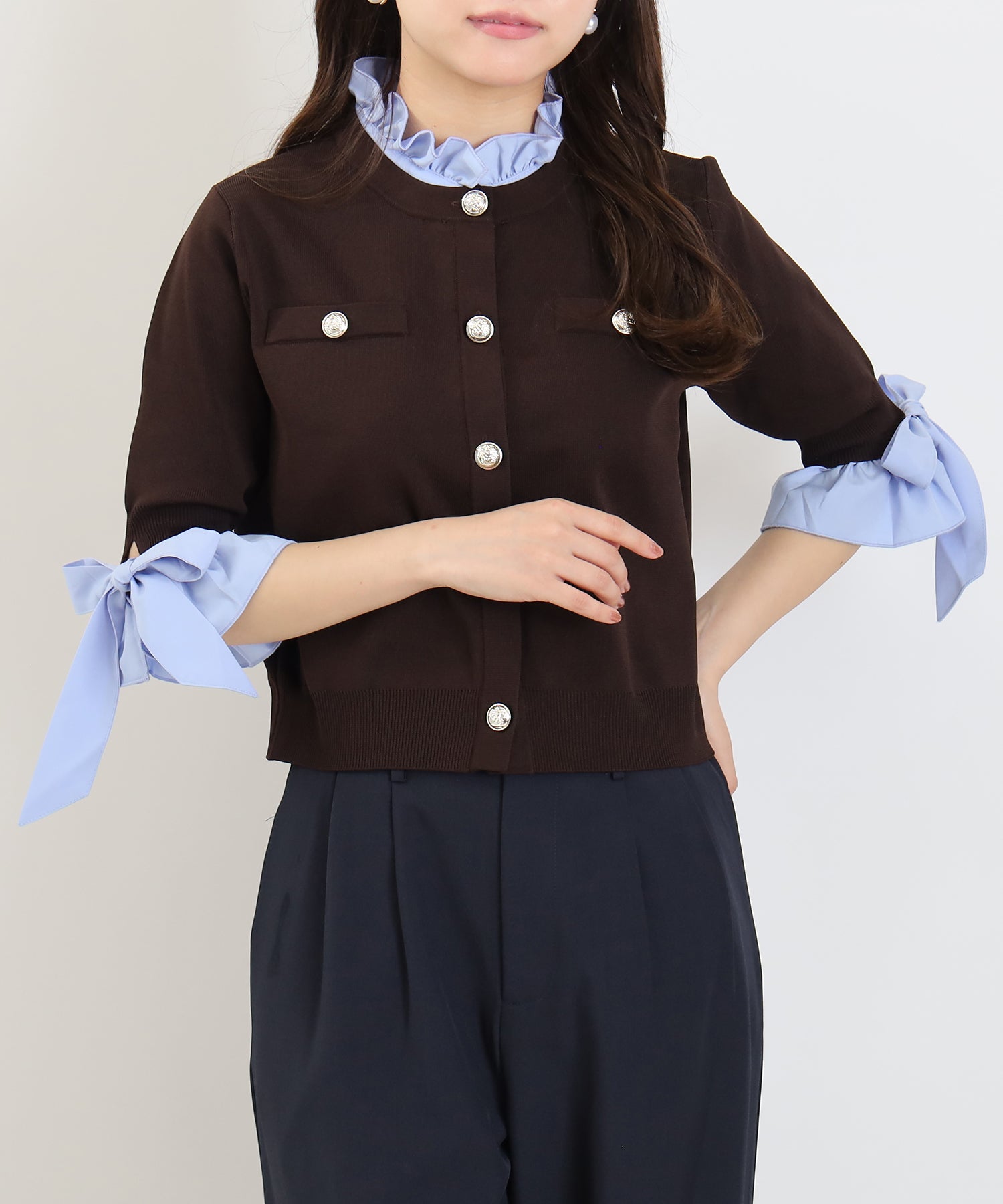 ブラウン model:156cm 着用サイズ:M