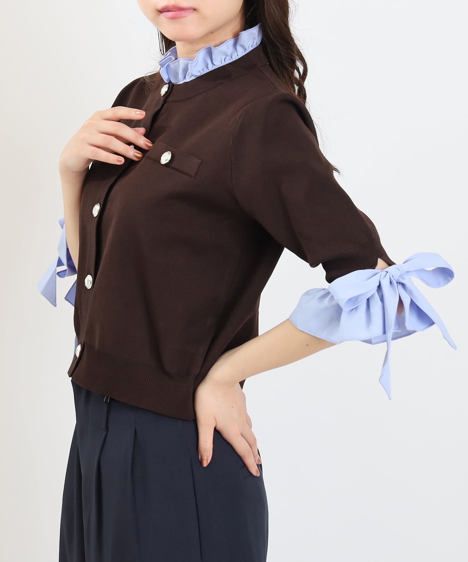 ブラウン model:156cm 着用サイズ:M
