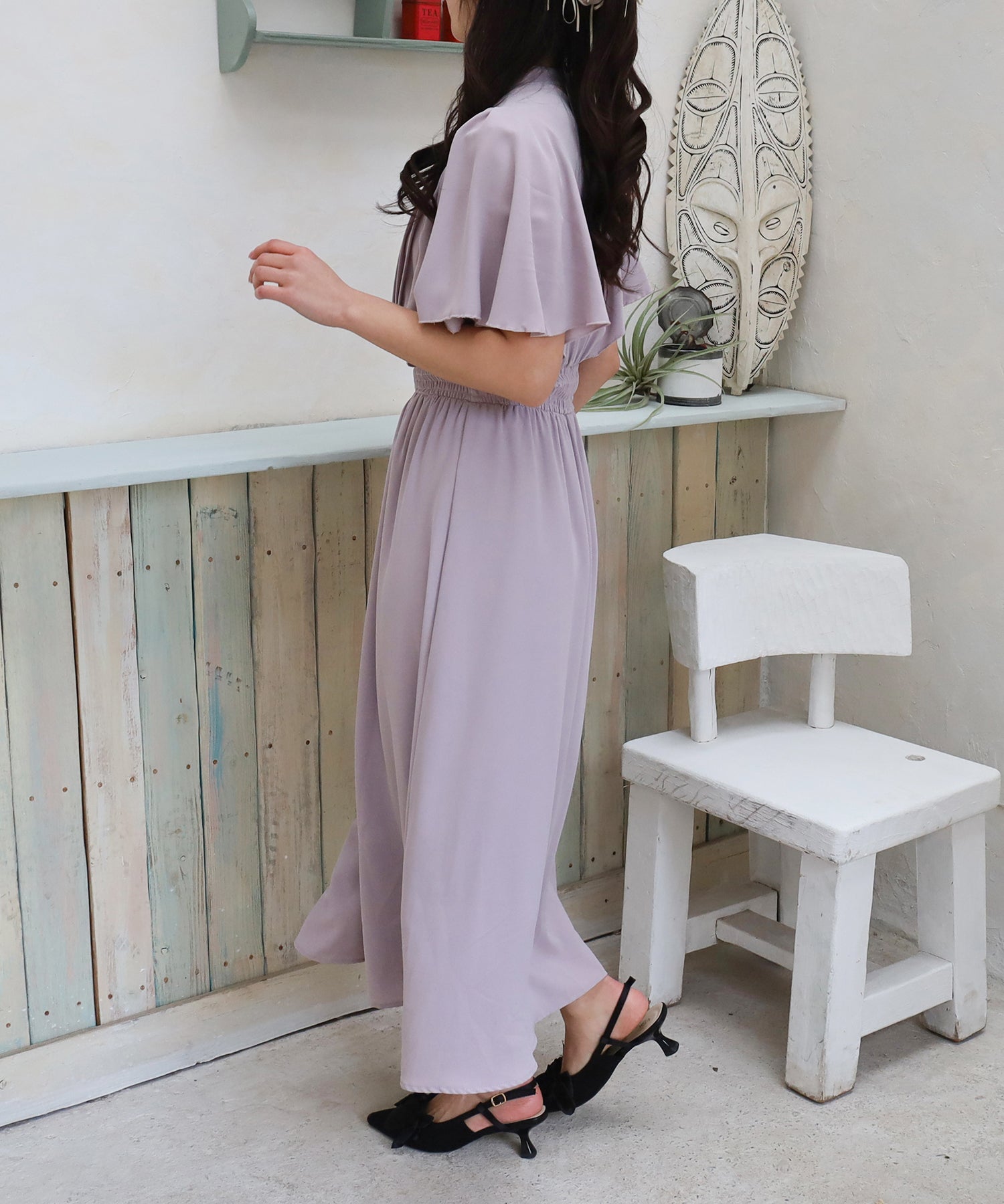 ラベンダー model:160cm 着用サイズ:M