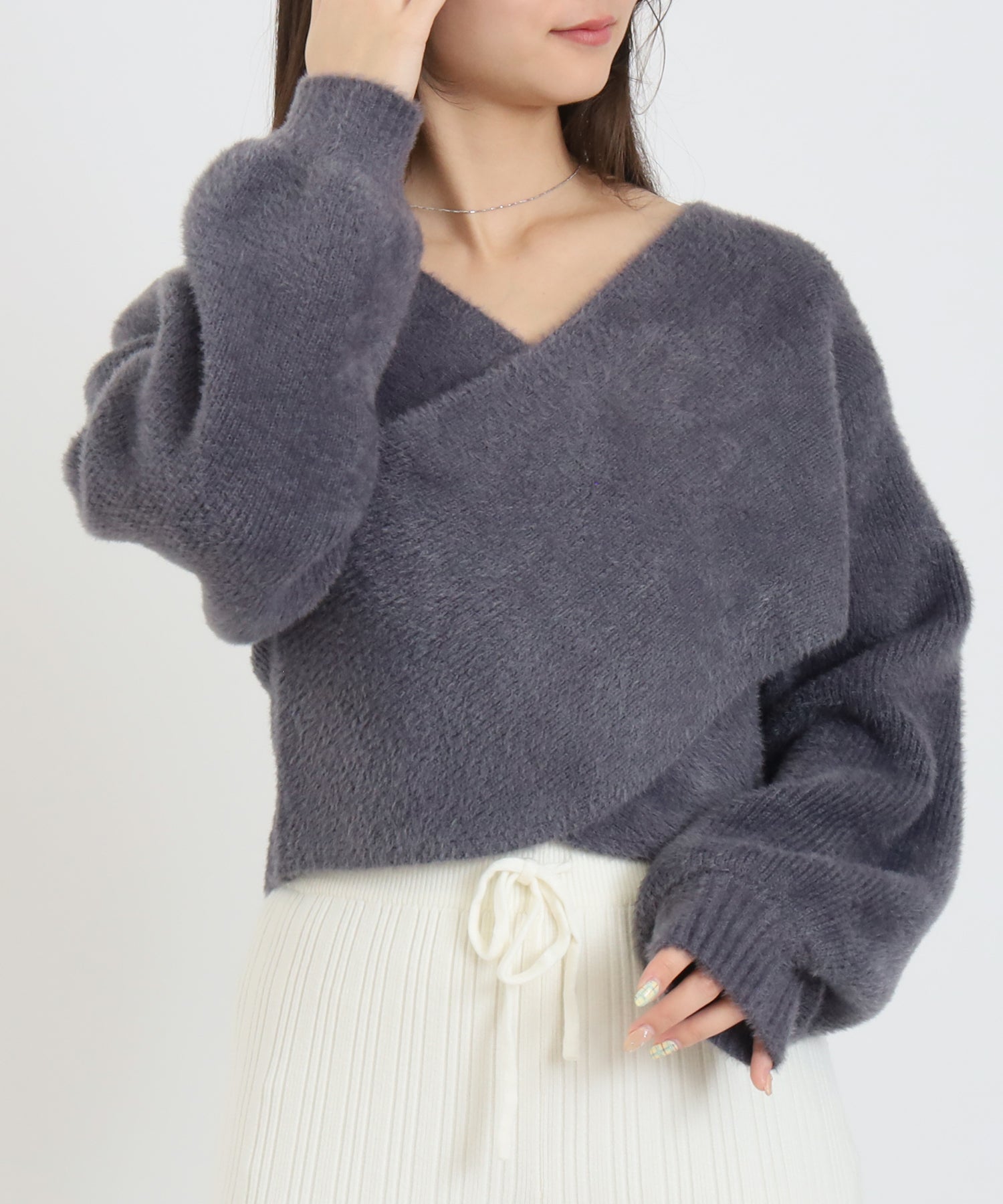 チャコール model:160㎝ 着用サイズ:M