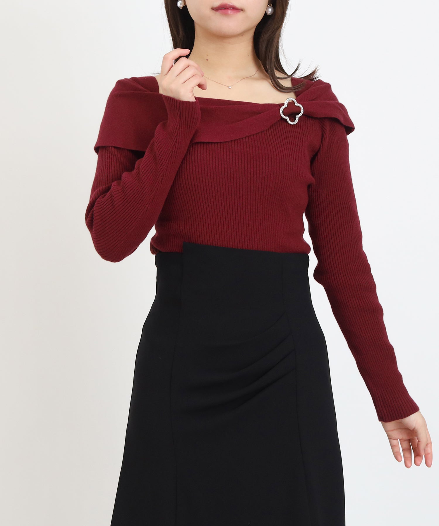 ワイン model:156 着用サイズ:M