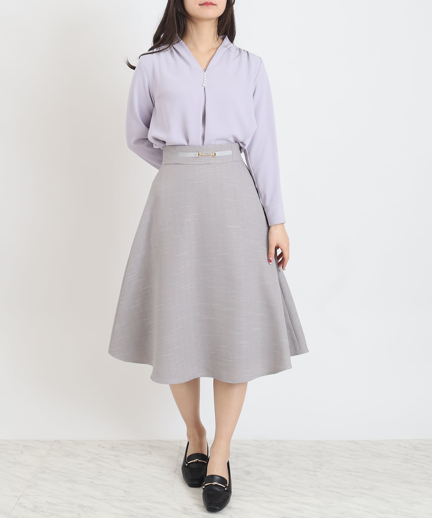 ラベンダー model:160cm 着用サイズ:M