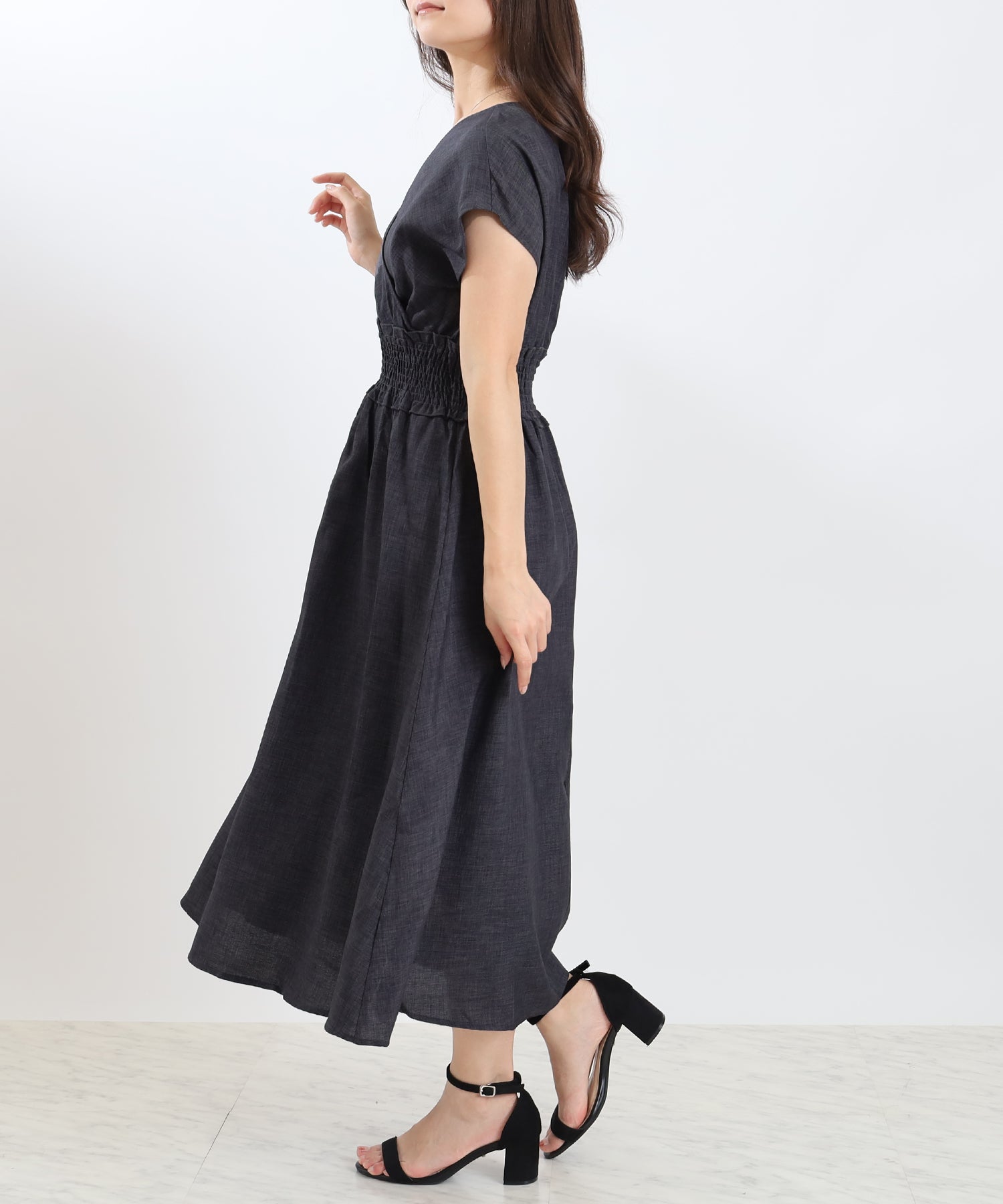 チャコール model:160cm 着用サイズ:M