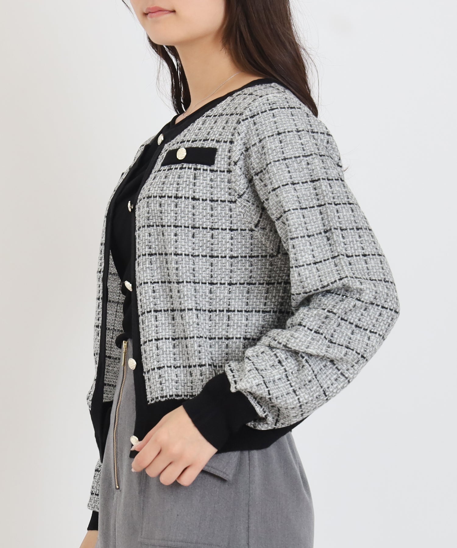 ホワイト model:160 着用サイズ:M