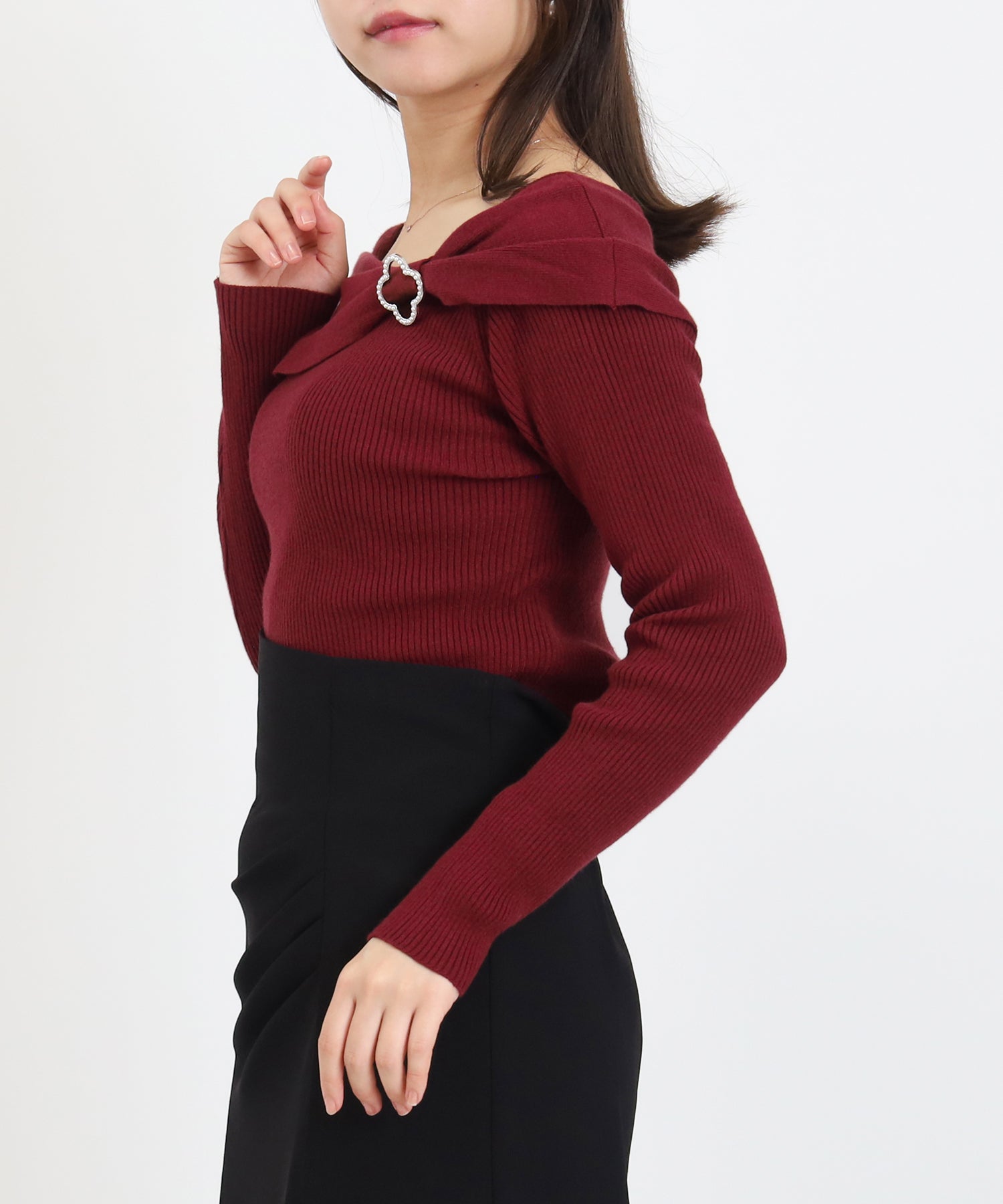 ワイン model:156 着用サイズ:M