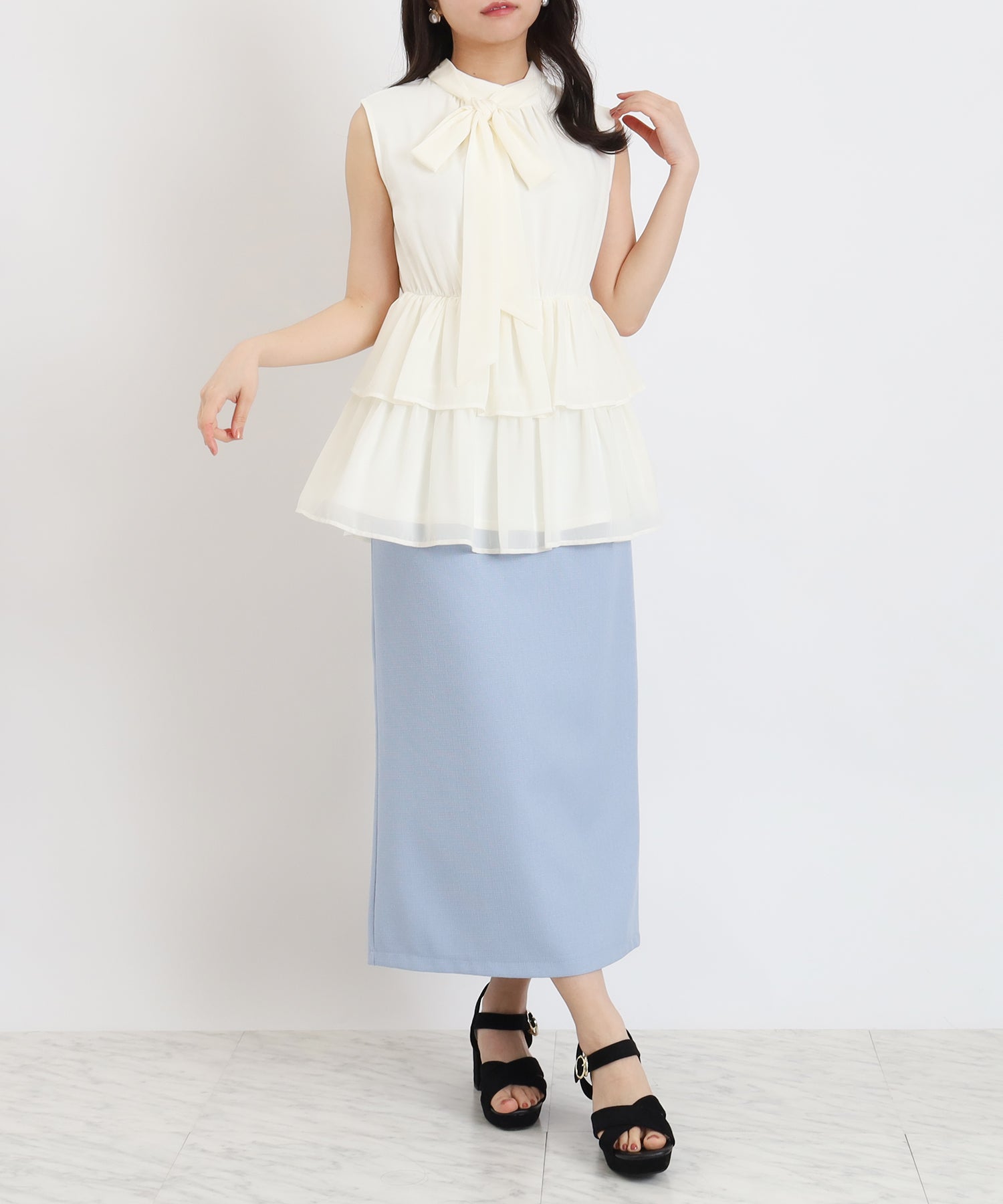 ホワイト model:156cm 着用サイズ:M
