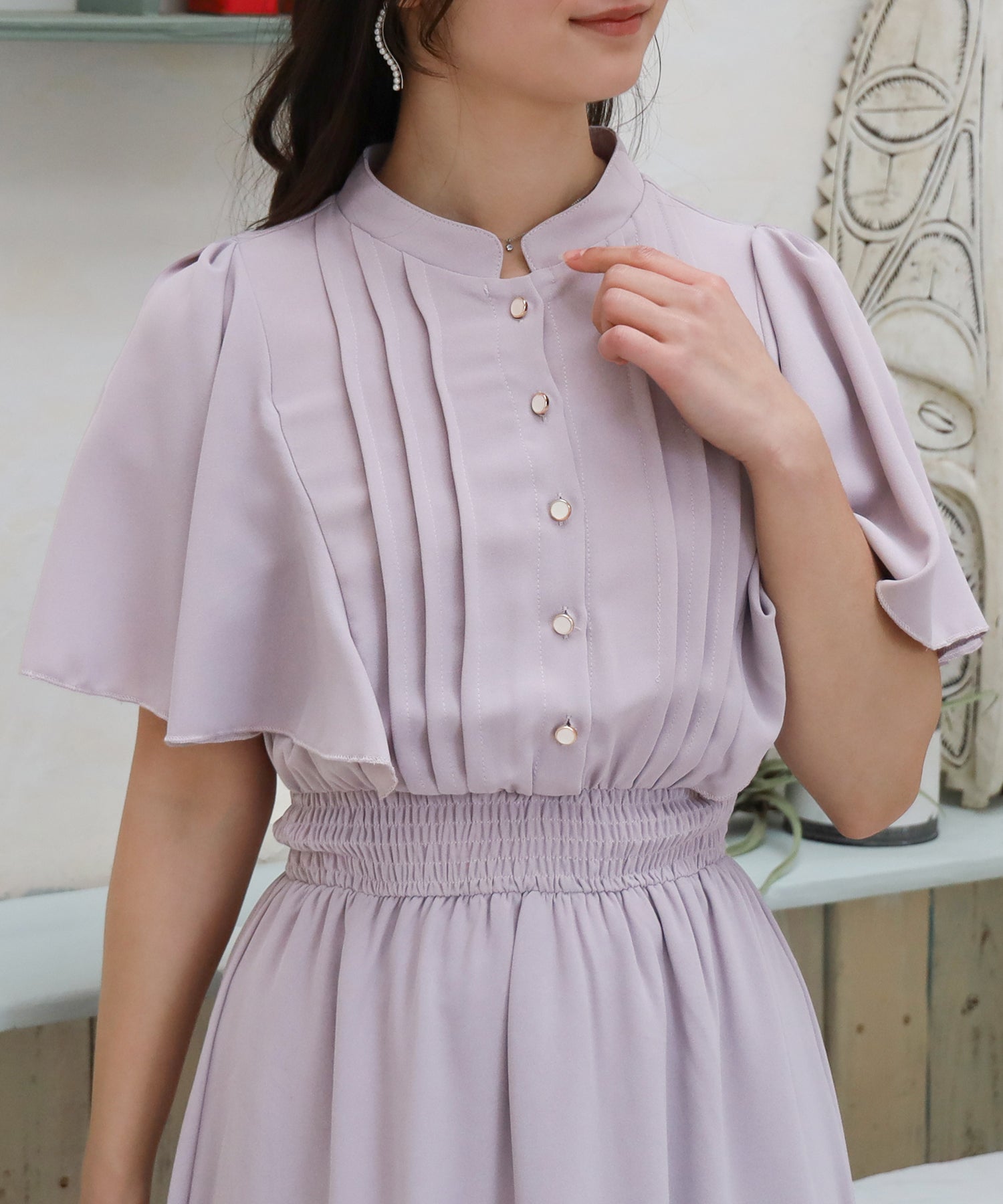 ラベンダー model:160cm 着用サイズ:M