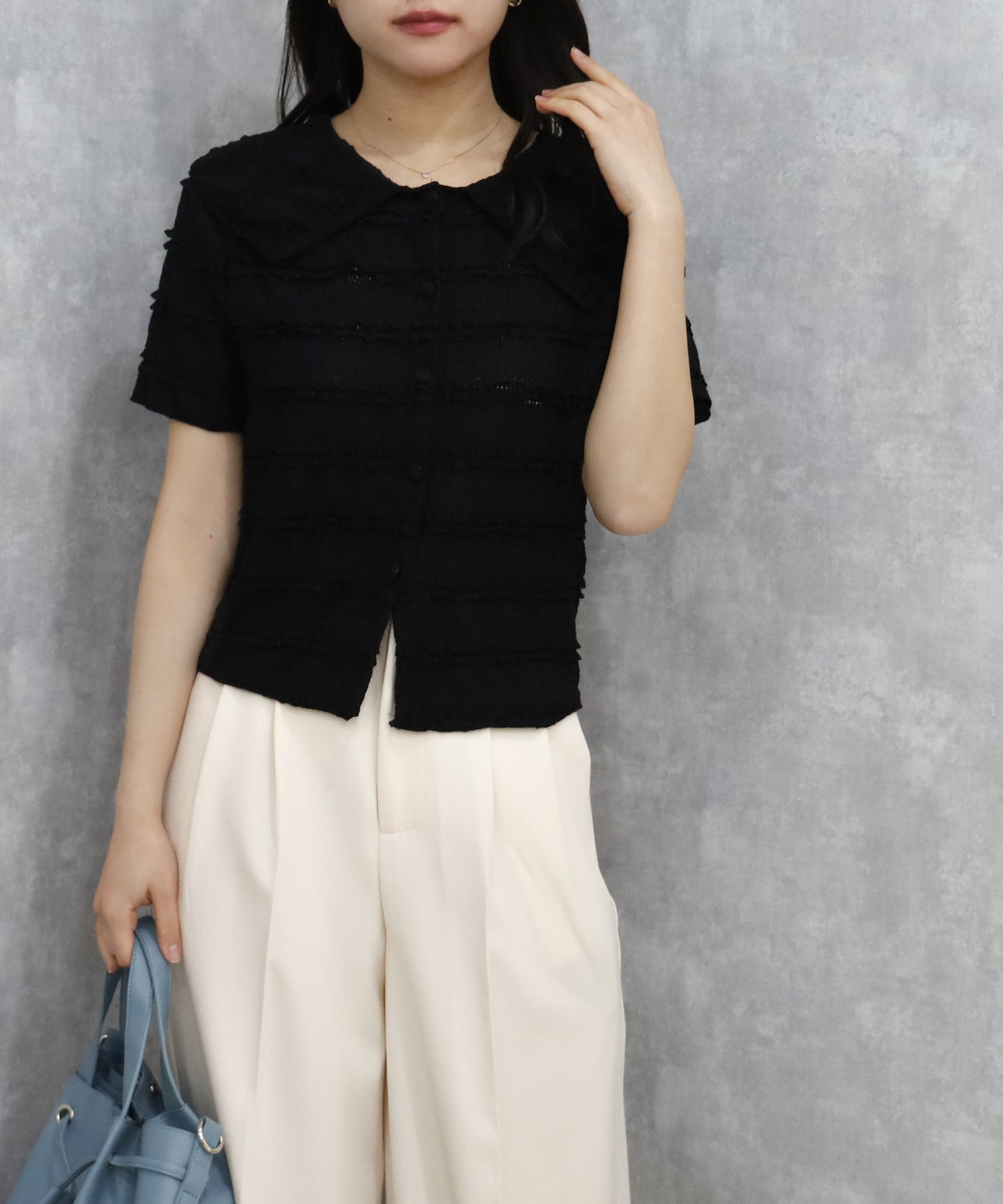 ブラック model:156 着用サイズ:M