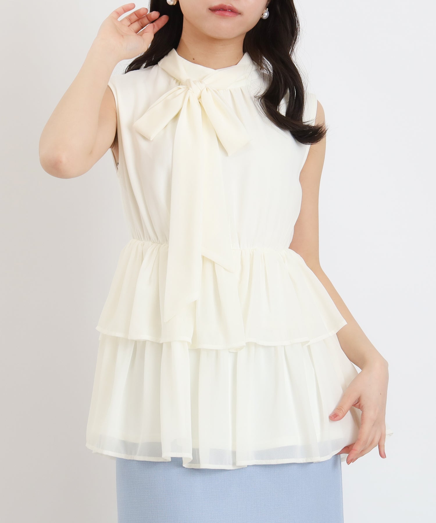 ホワイト model:156cm 着用サイズ:M